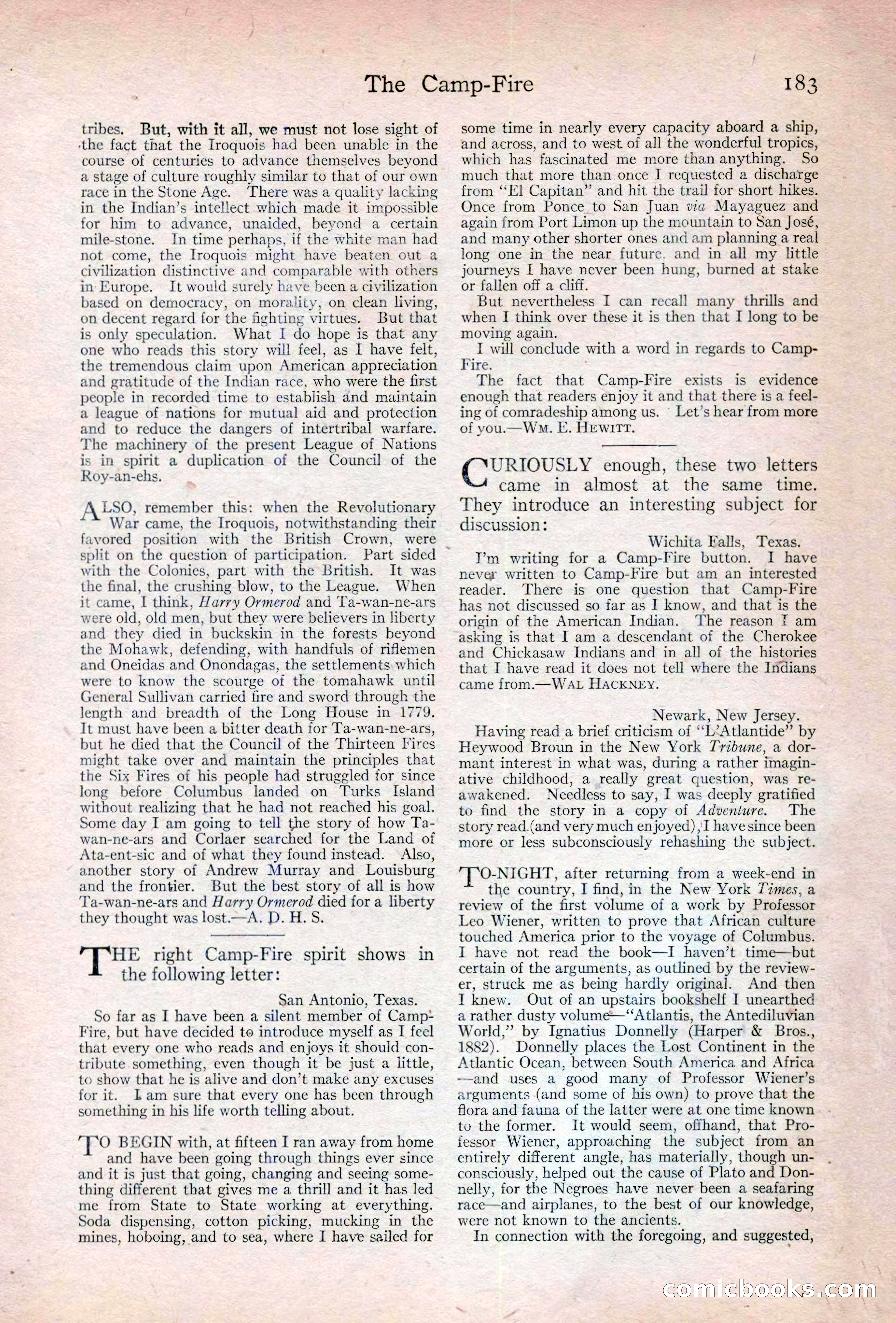 Adventure Magazine Cover — page 189 of 200