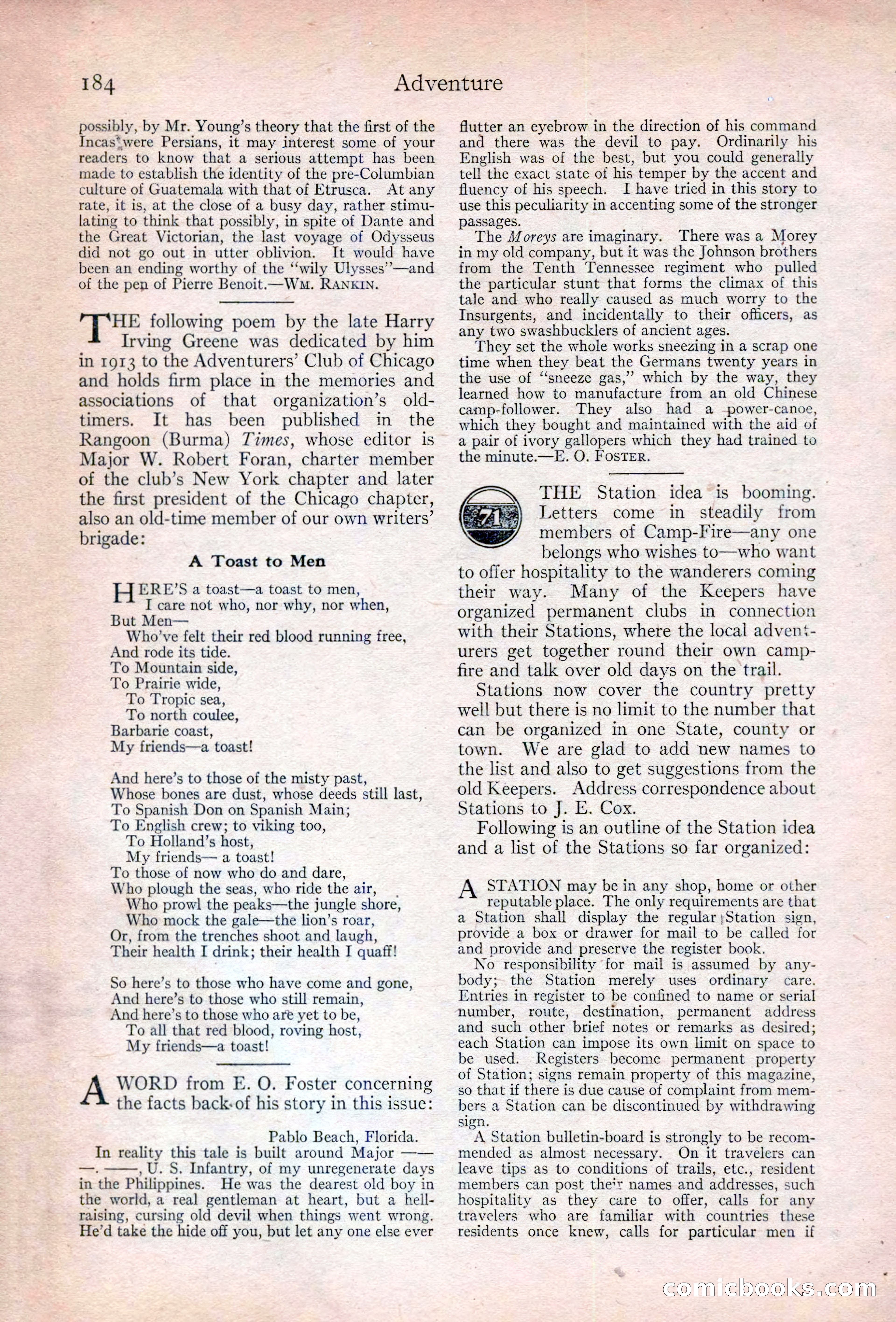 Adventure Magazine Cover — page 190 of 200