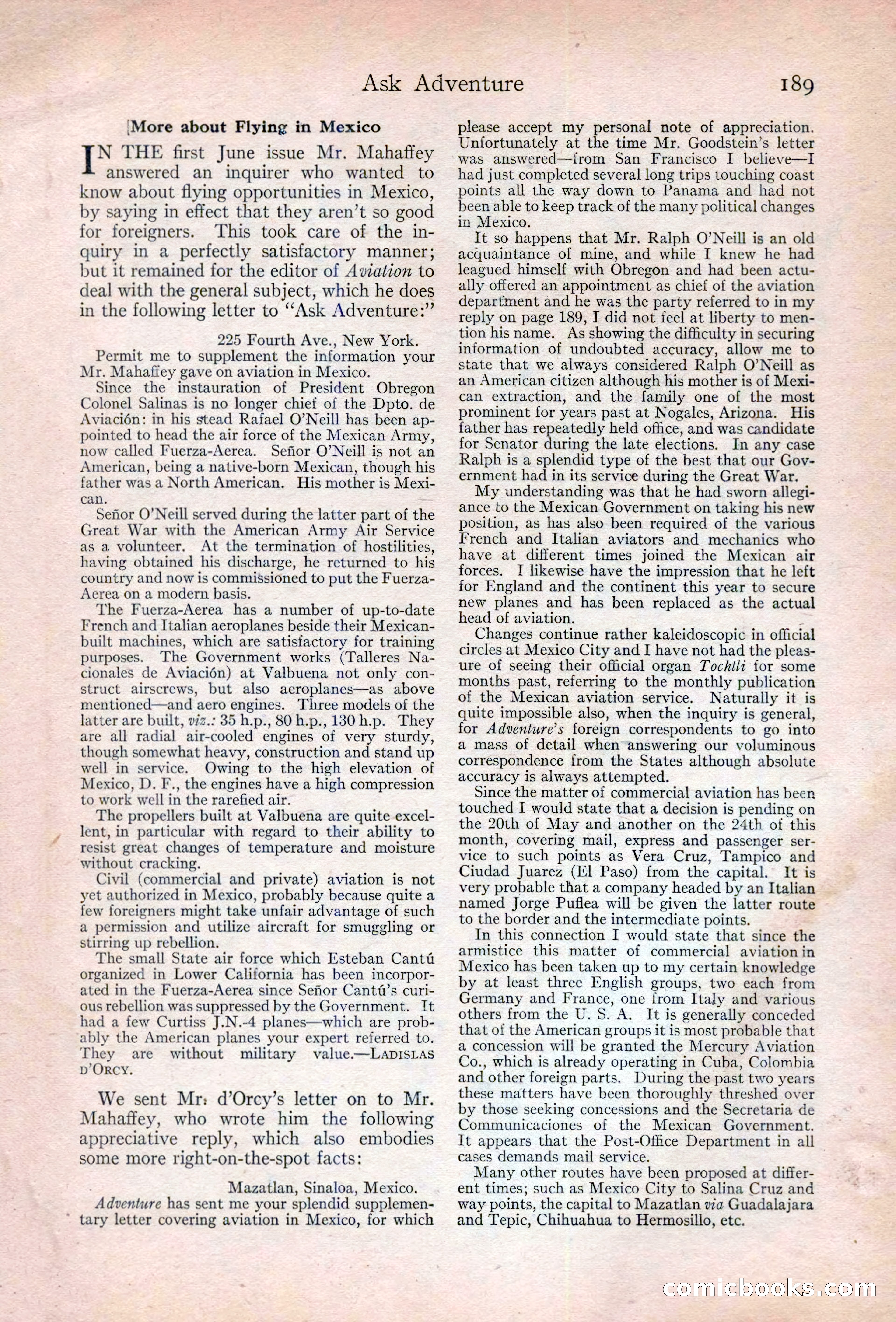 Adventure Magazine Cover — page 195 of 200