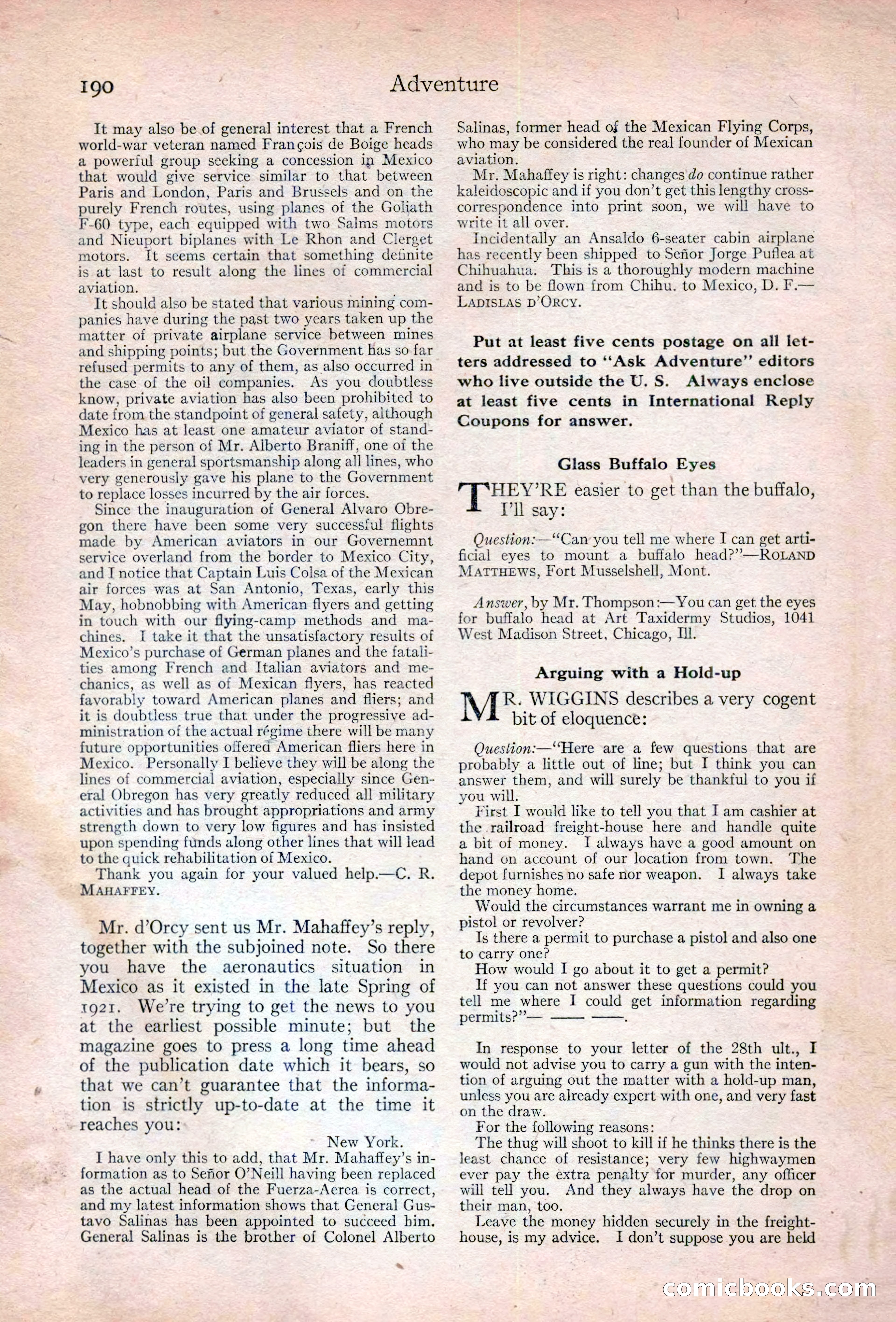 Adventure Magazine Cover — page 196 of 200