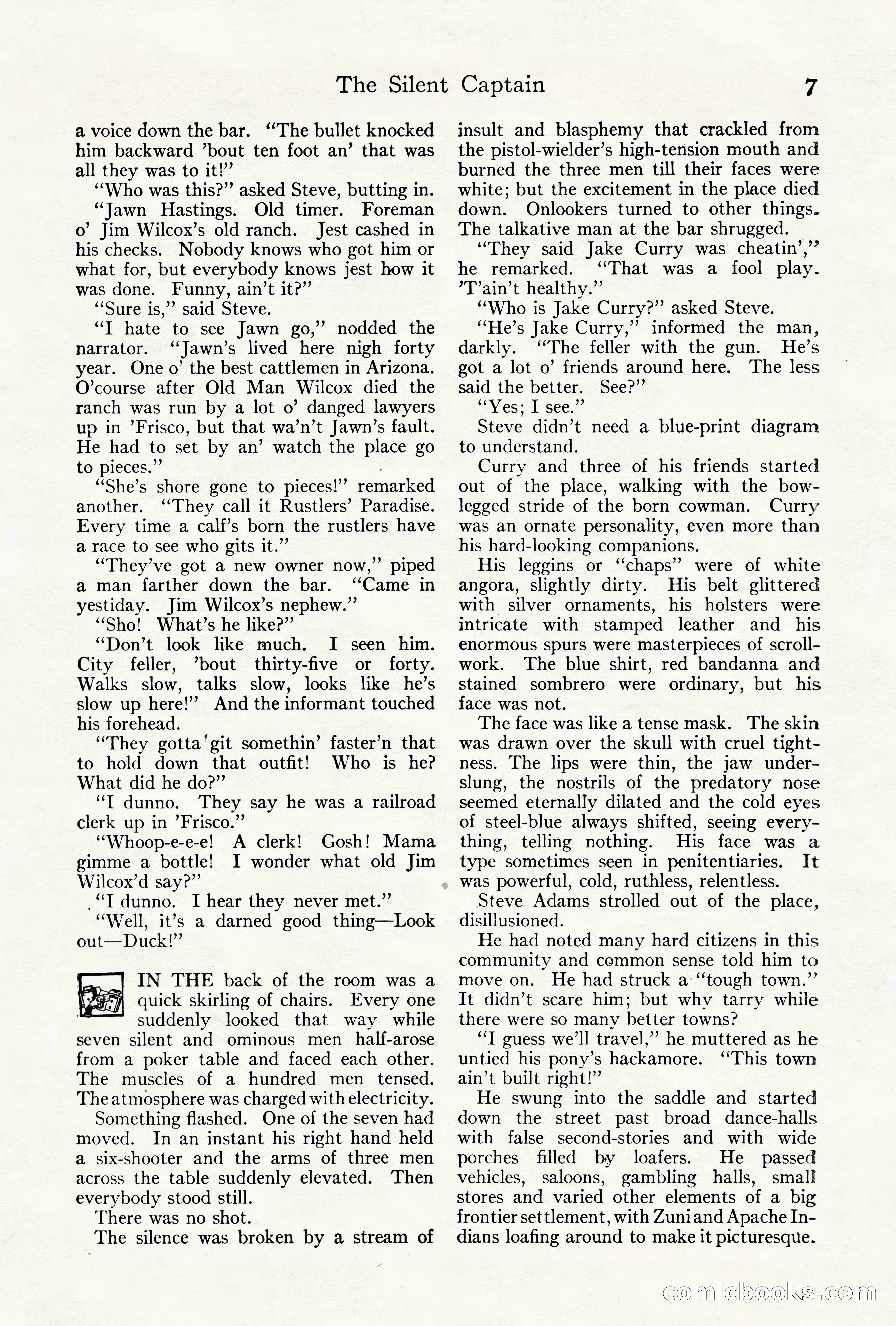 Adventure Magazine Cover, October 10, 1921 — page 17 of 204