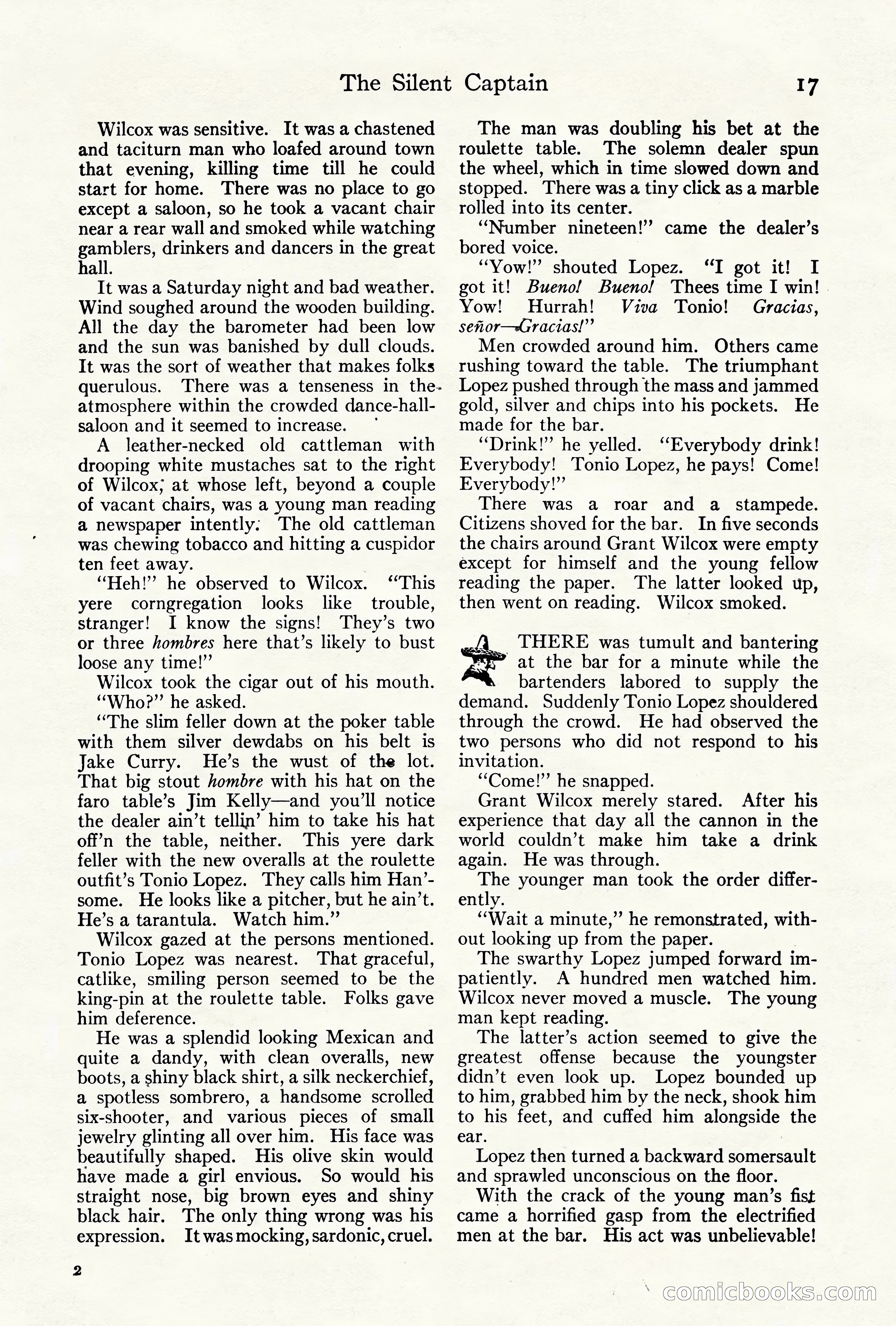 Adventure Magazine Cover, October 10, 1921 — page 27 of 204