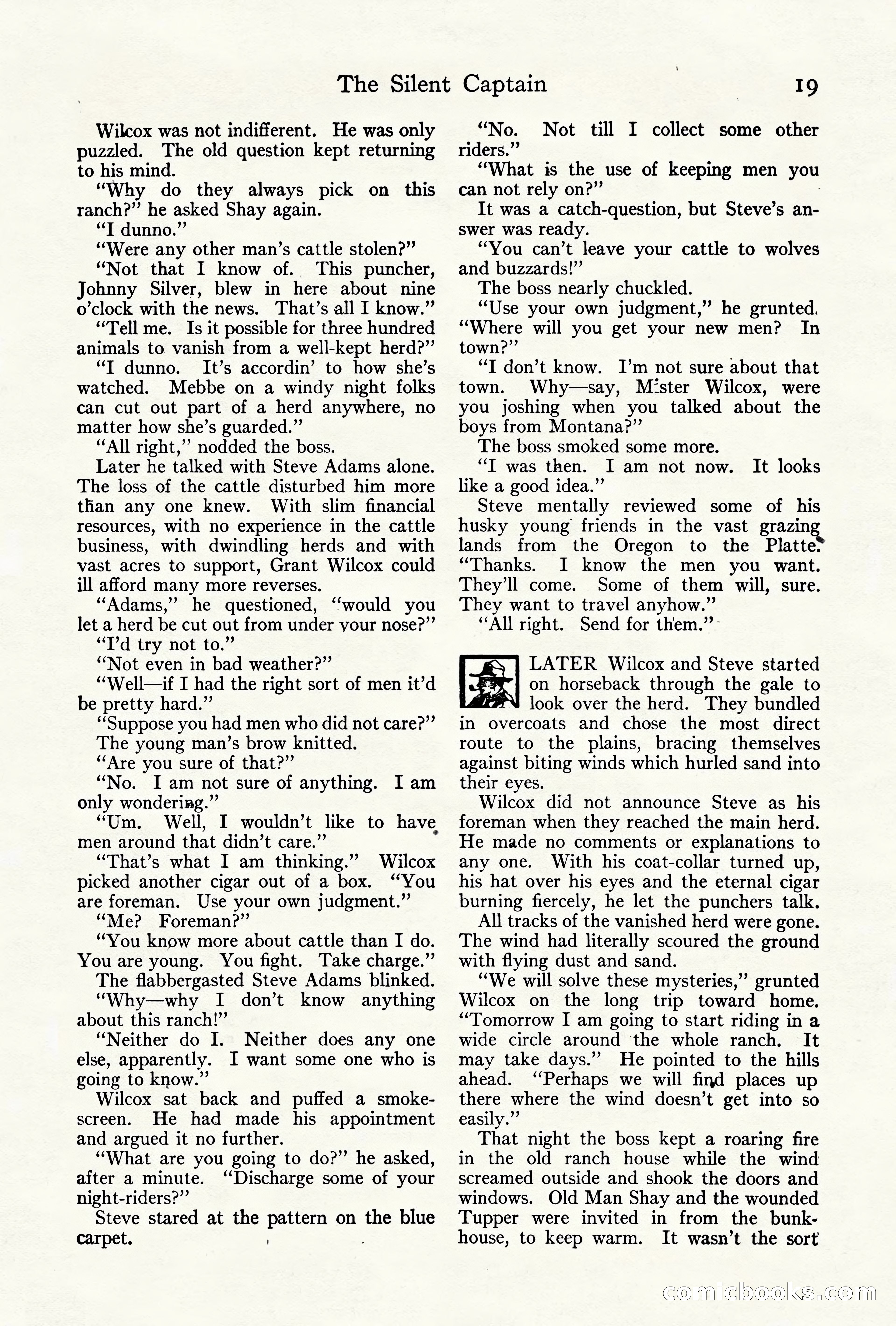 Adventure Magazine Cover, October 10, 1921 — page 29 of 204