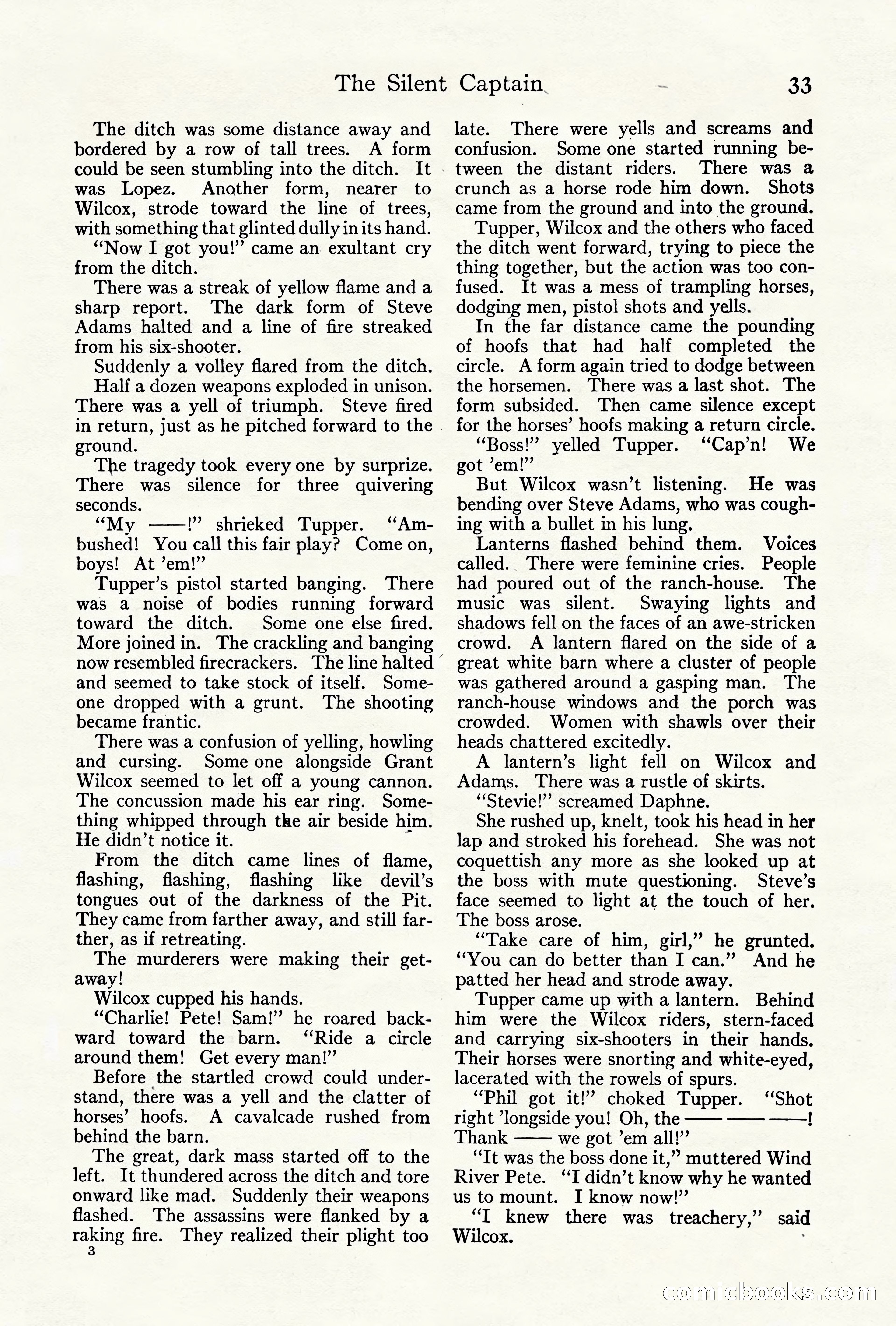 Adventure Magazine Cover, October 10, 1921 — page 43 of 204