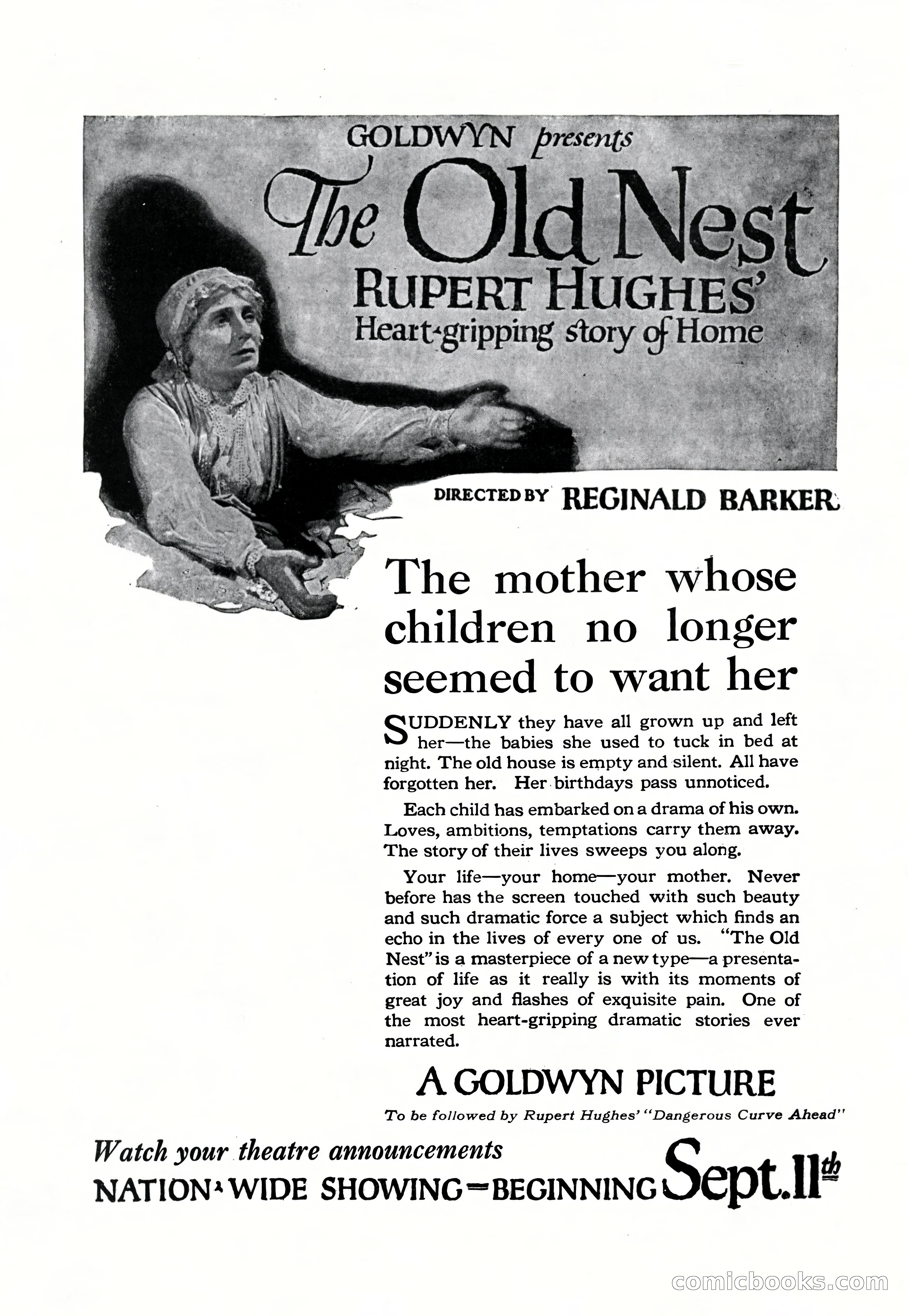 Adventure Magazine Cover, October 10, 1921 — page 203 of 204