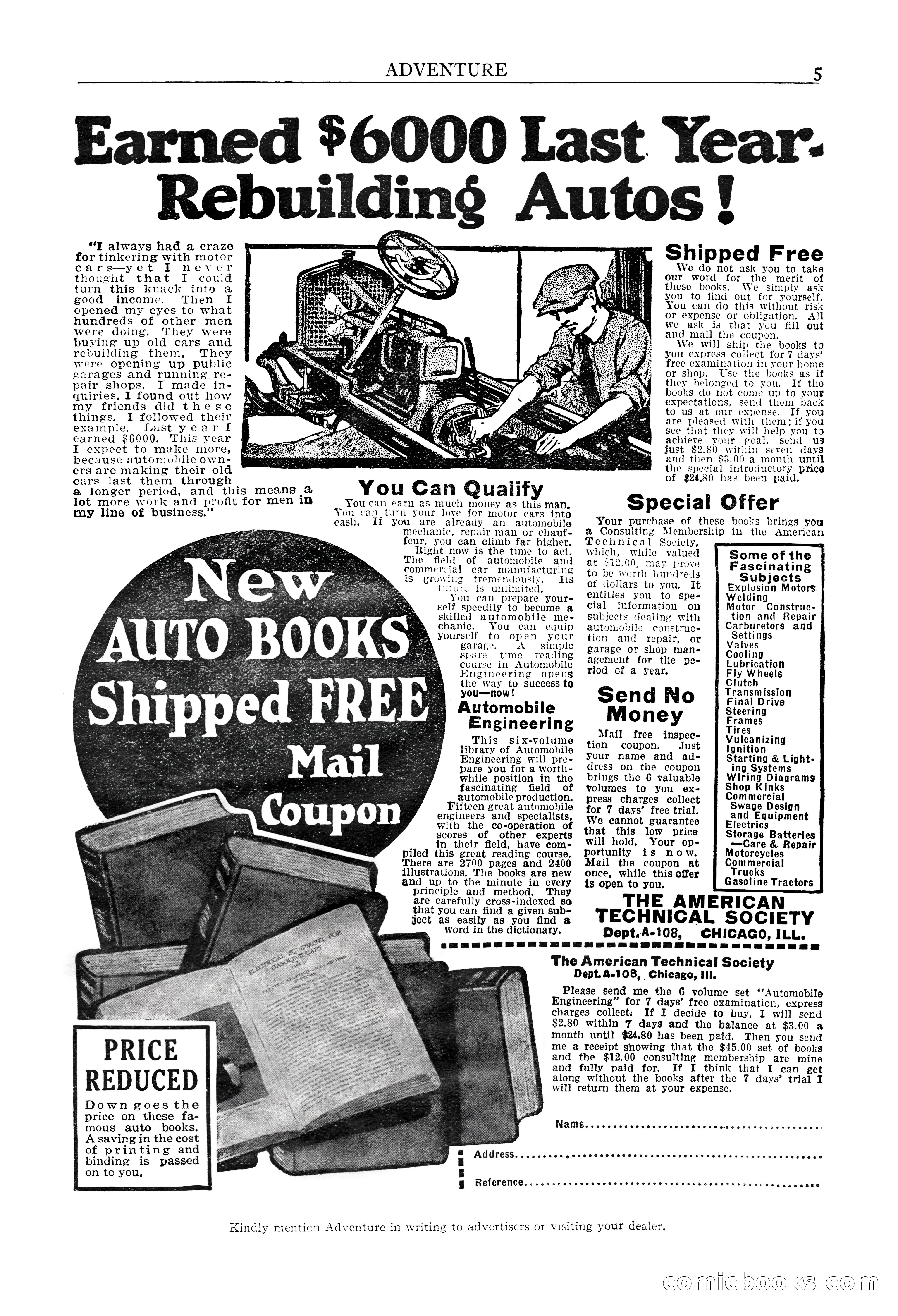 Adventure Magazine Cover — page 7 of 204