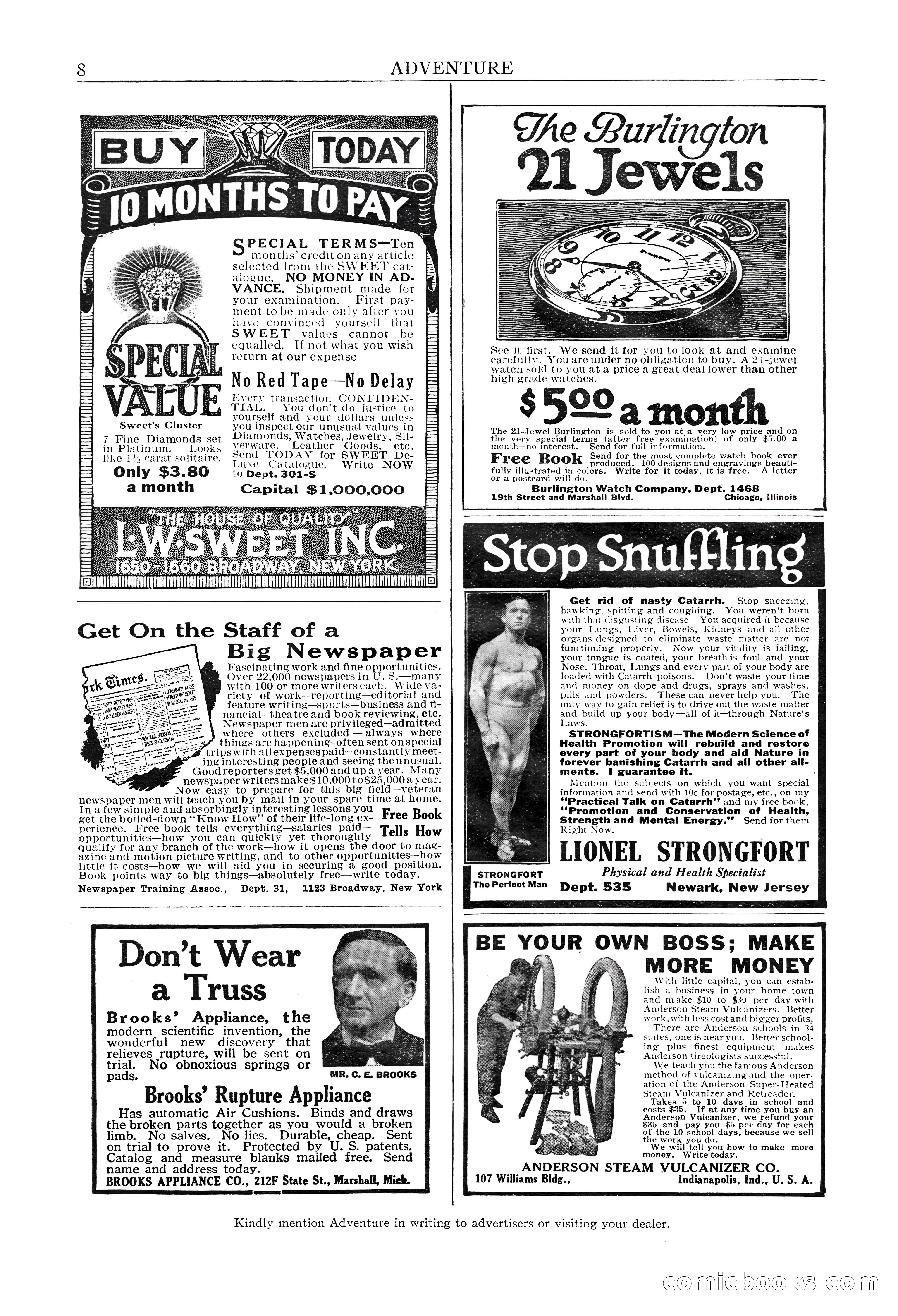 Adventure Magazine Cover — page 10 of 204
