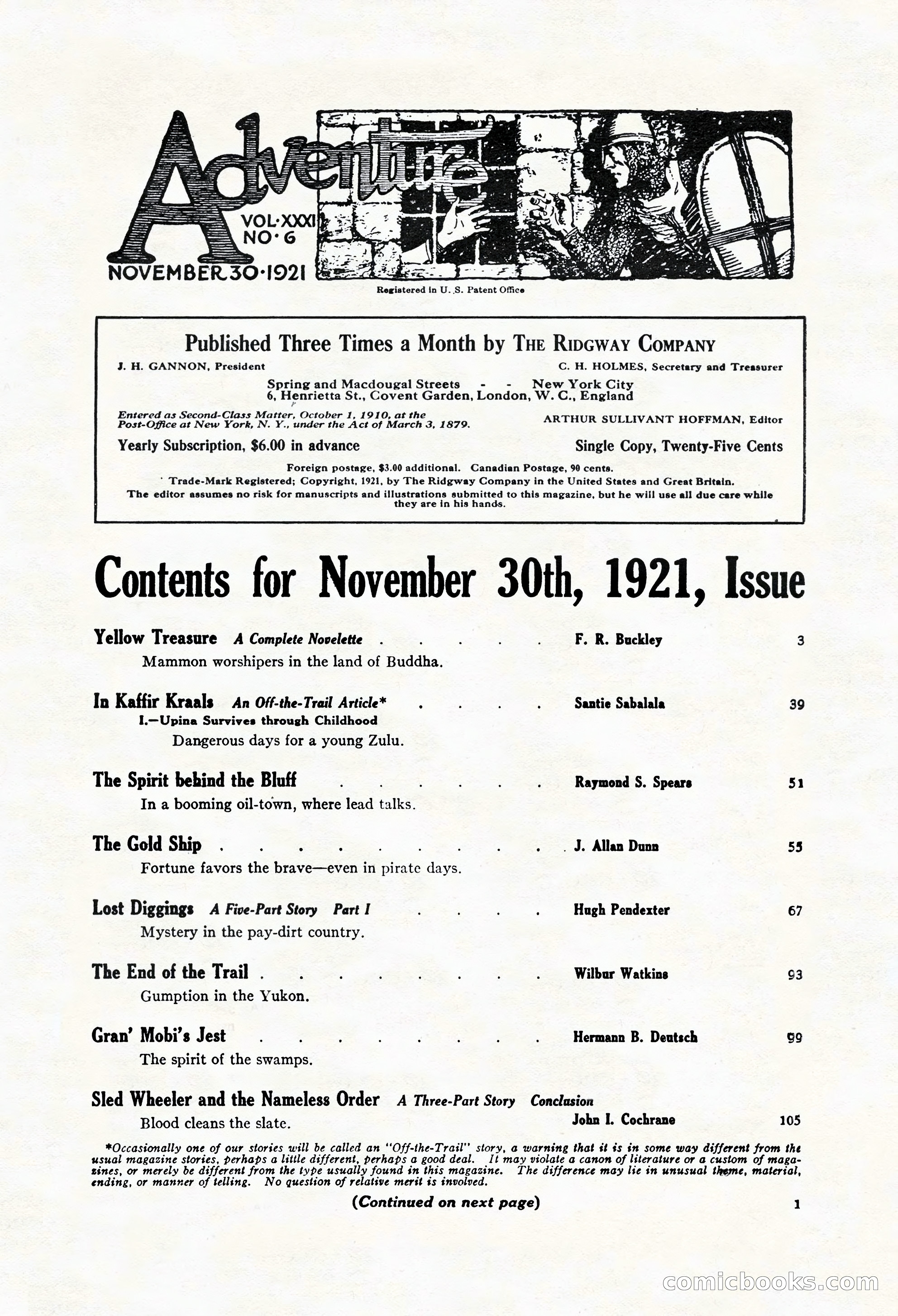 Adventure Magazine Cover — page 11 of 204
