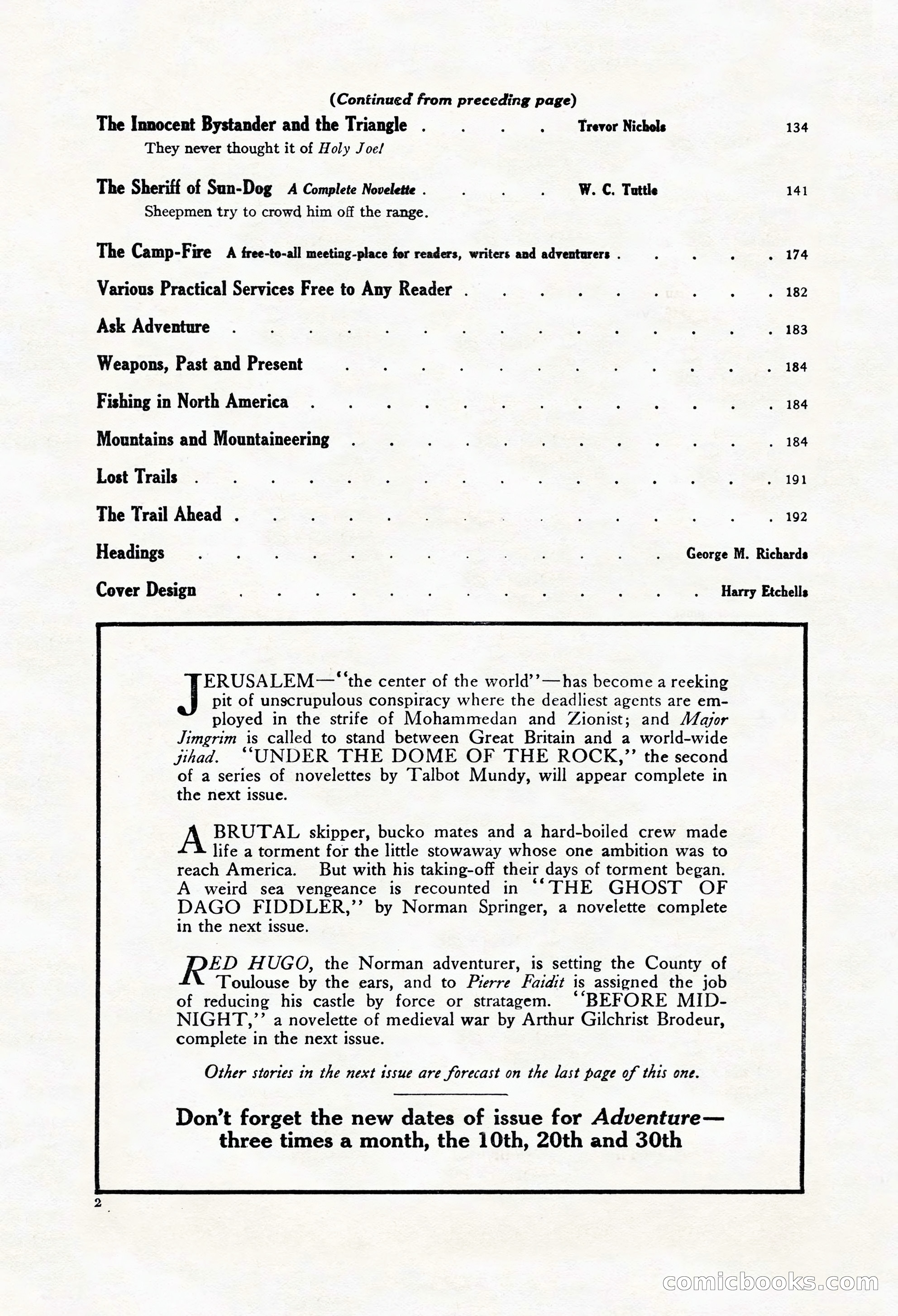 Adventure Magazine Cover — page 12 of 204