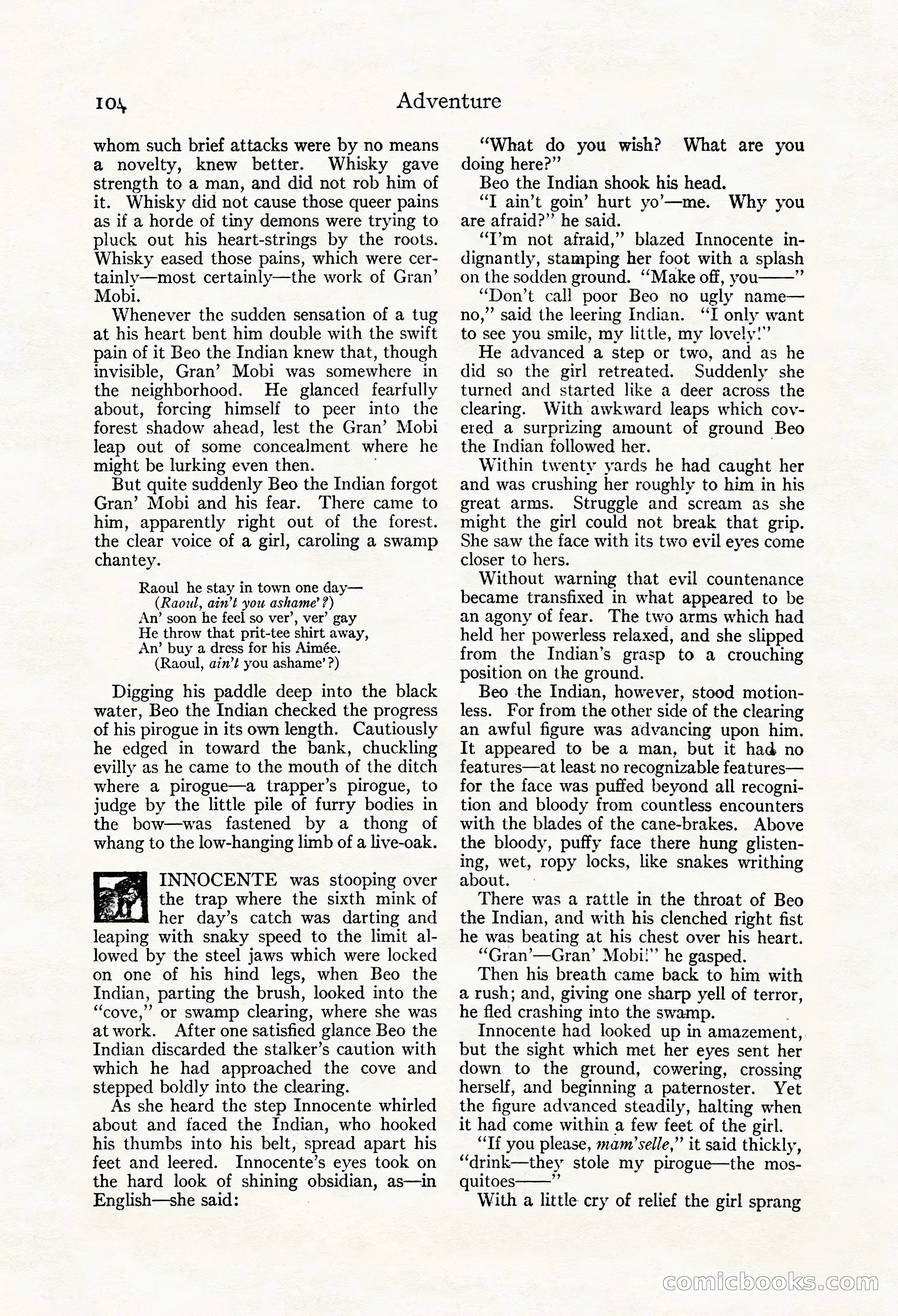 Adventure Magazine Cover — page 114 of 204