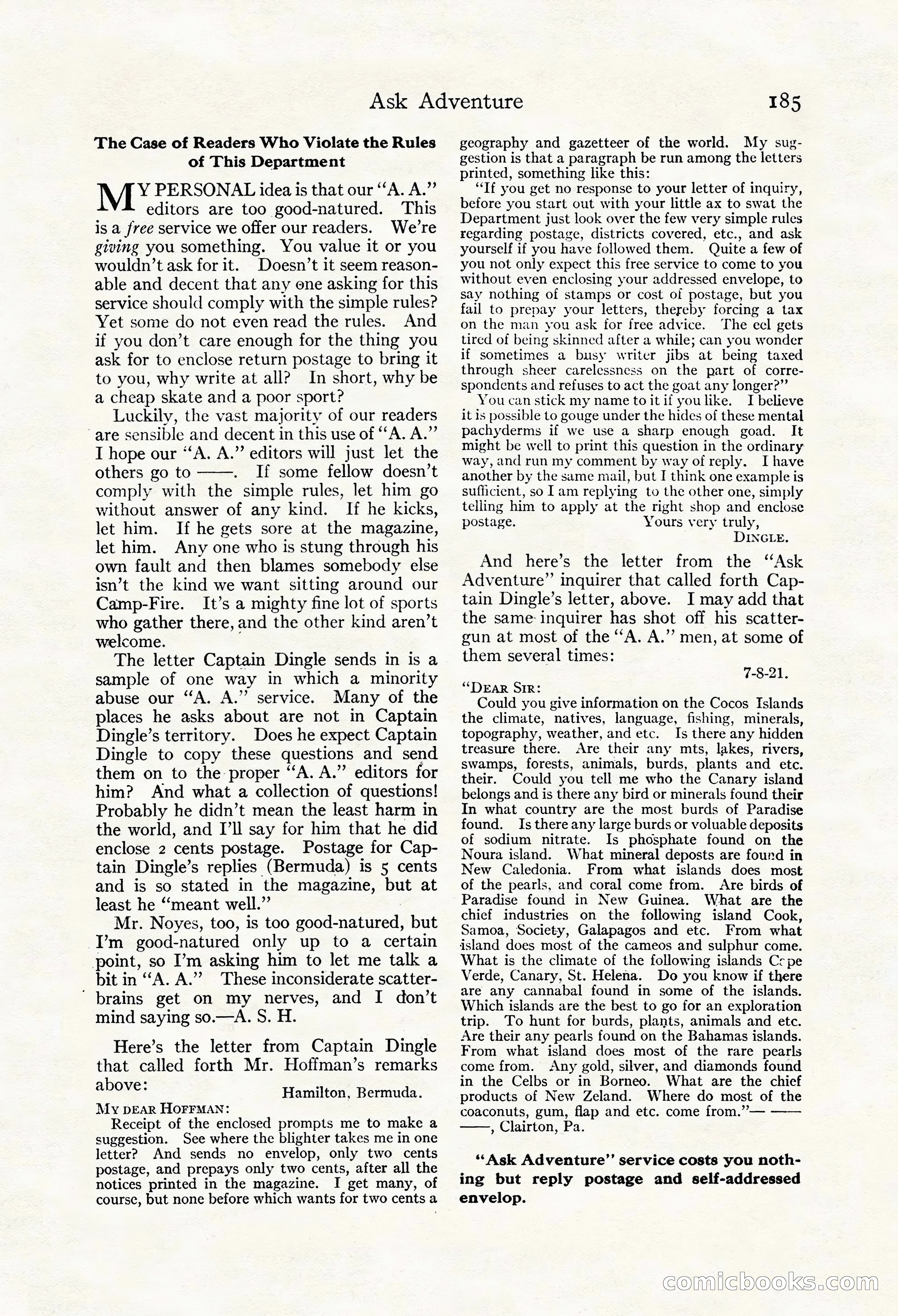 Adventure Magazine Cover — page 195 of 204