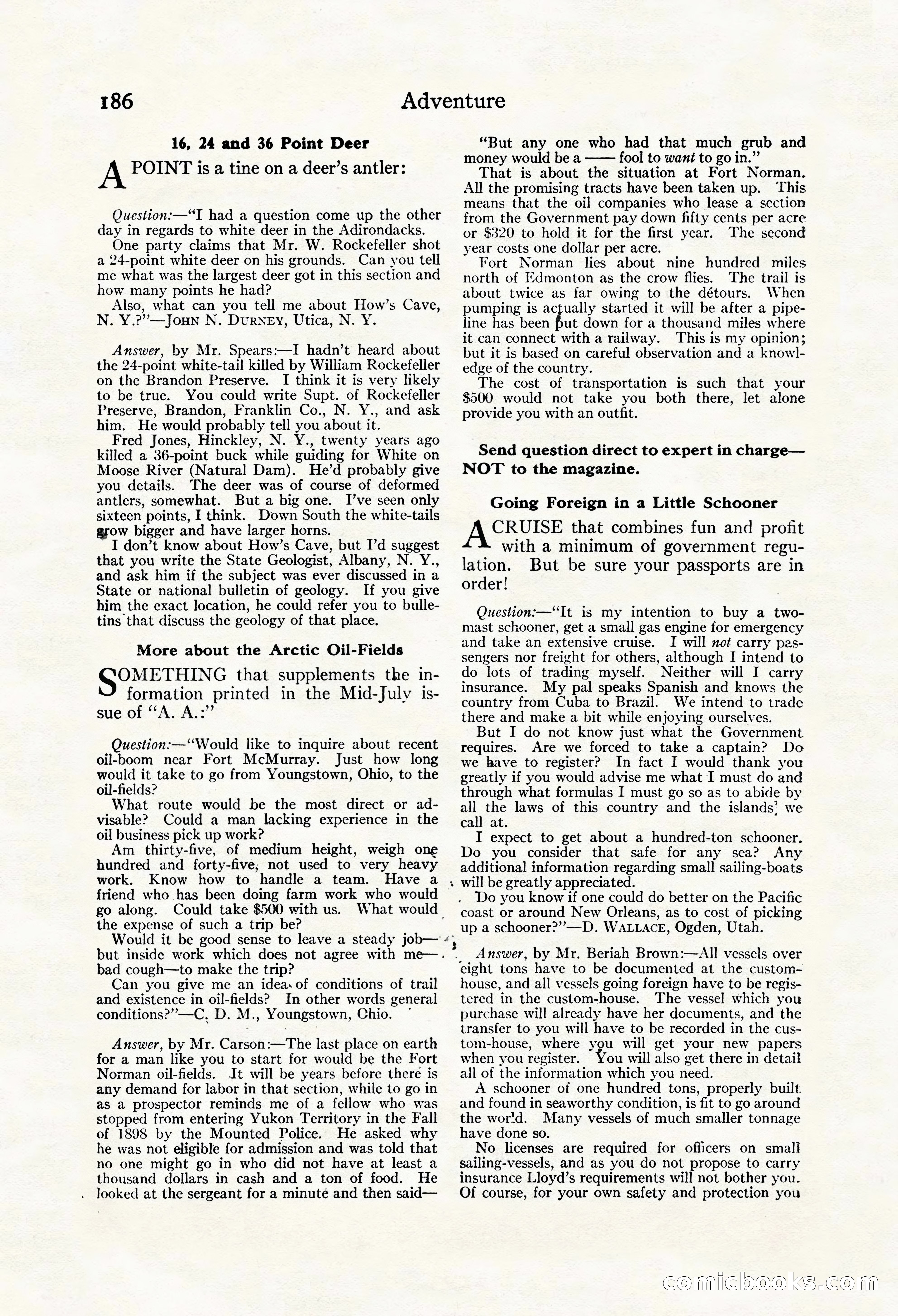 Adventure Magazine Cover — page 196 of 204