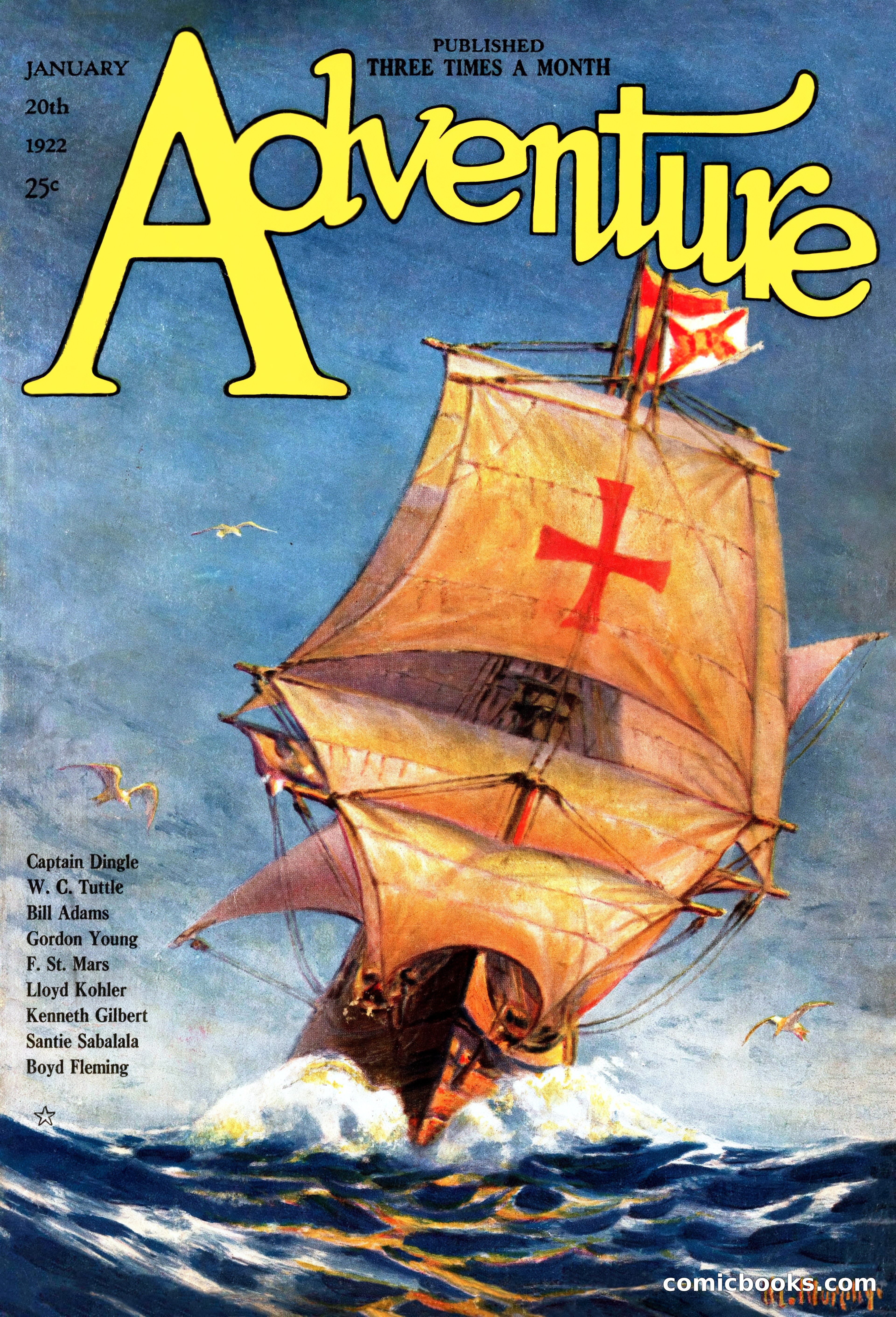 Adventure, January 20, 1922