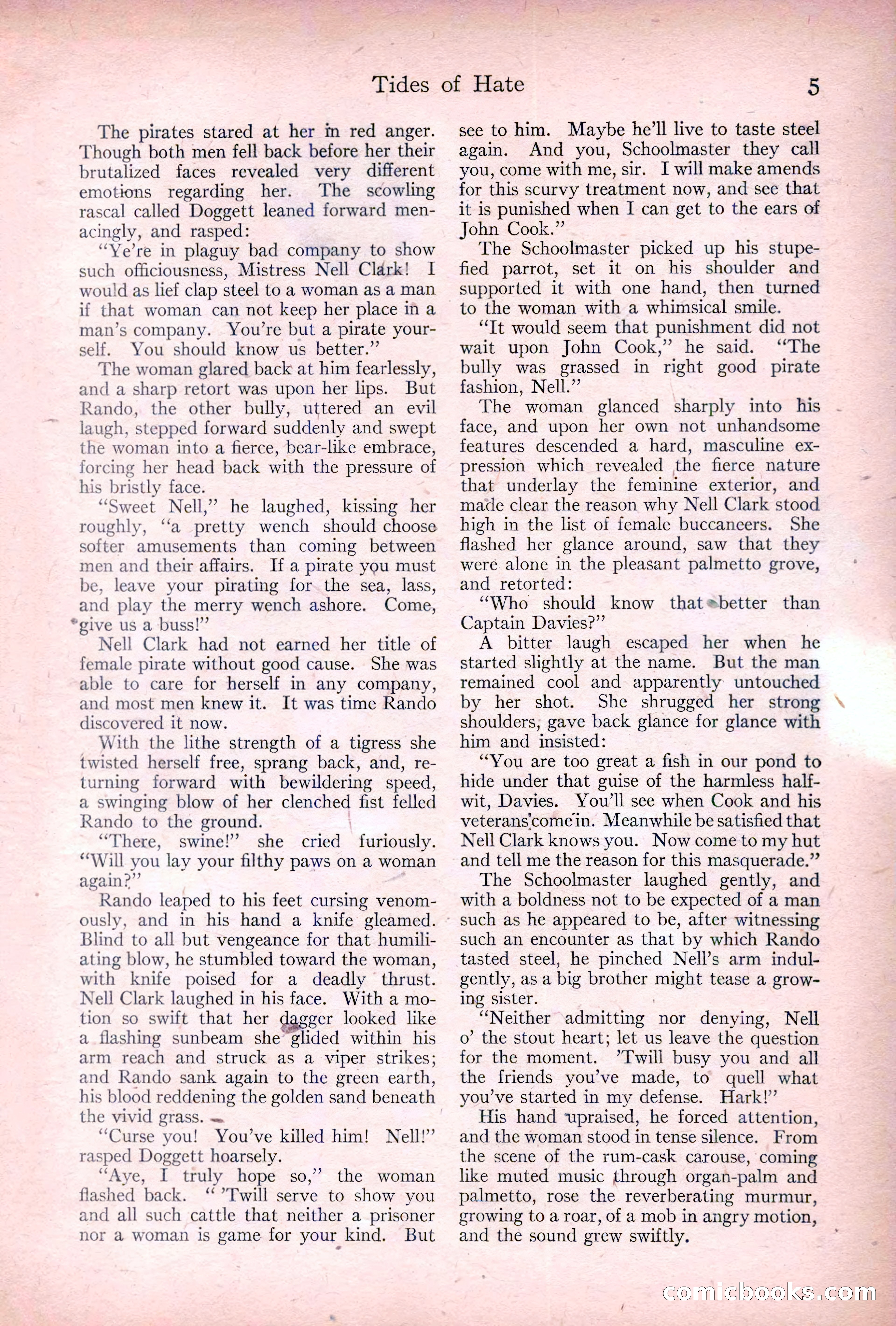 Adventure, January 20, 1922 — page 7 of 196