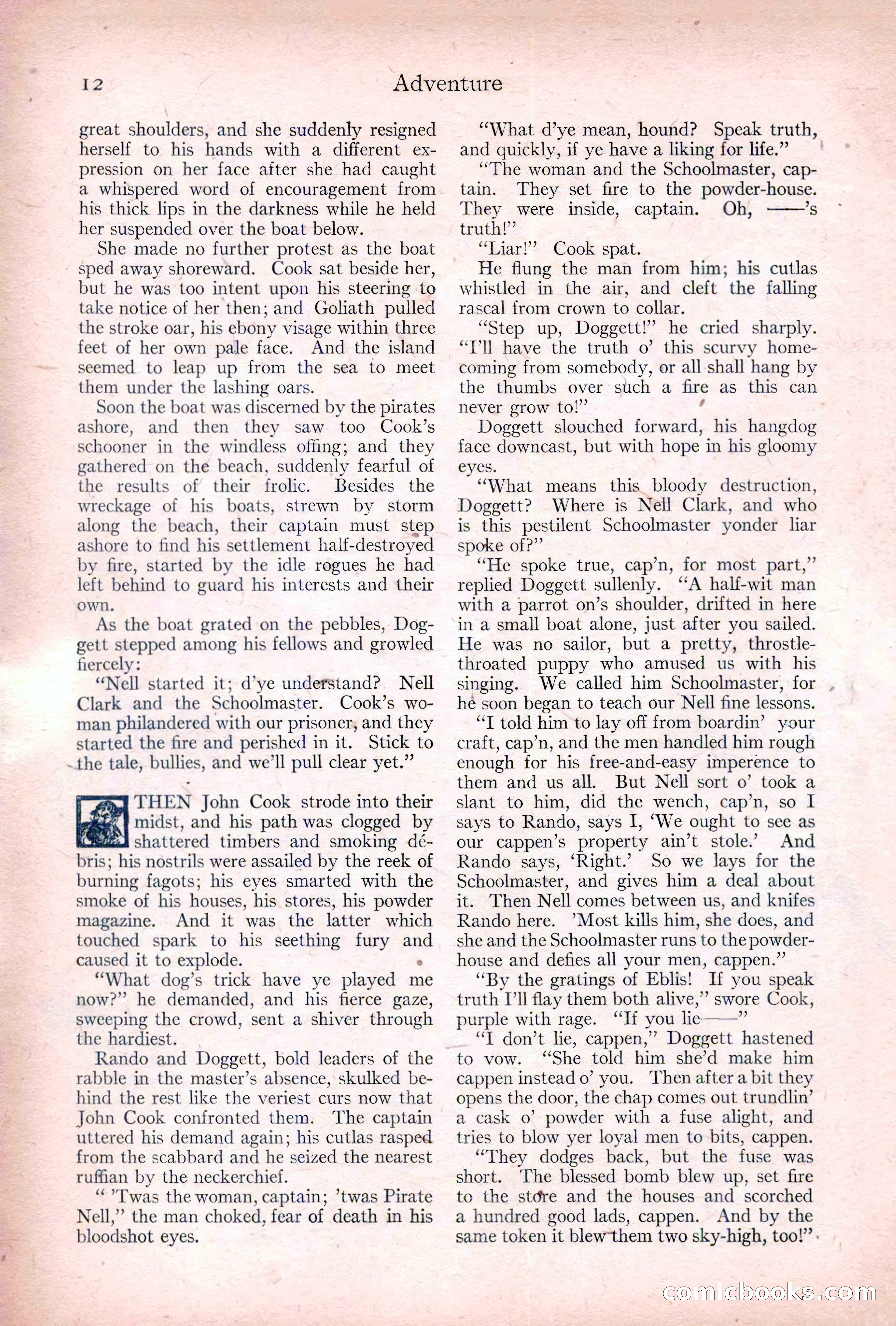 Adventure, January 20, 1922 — page 14 of 196