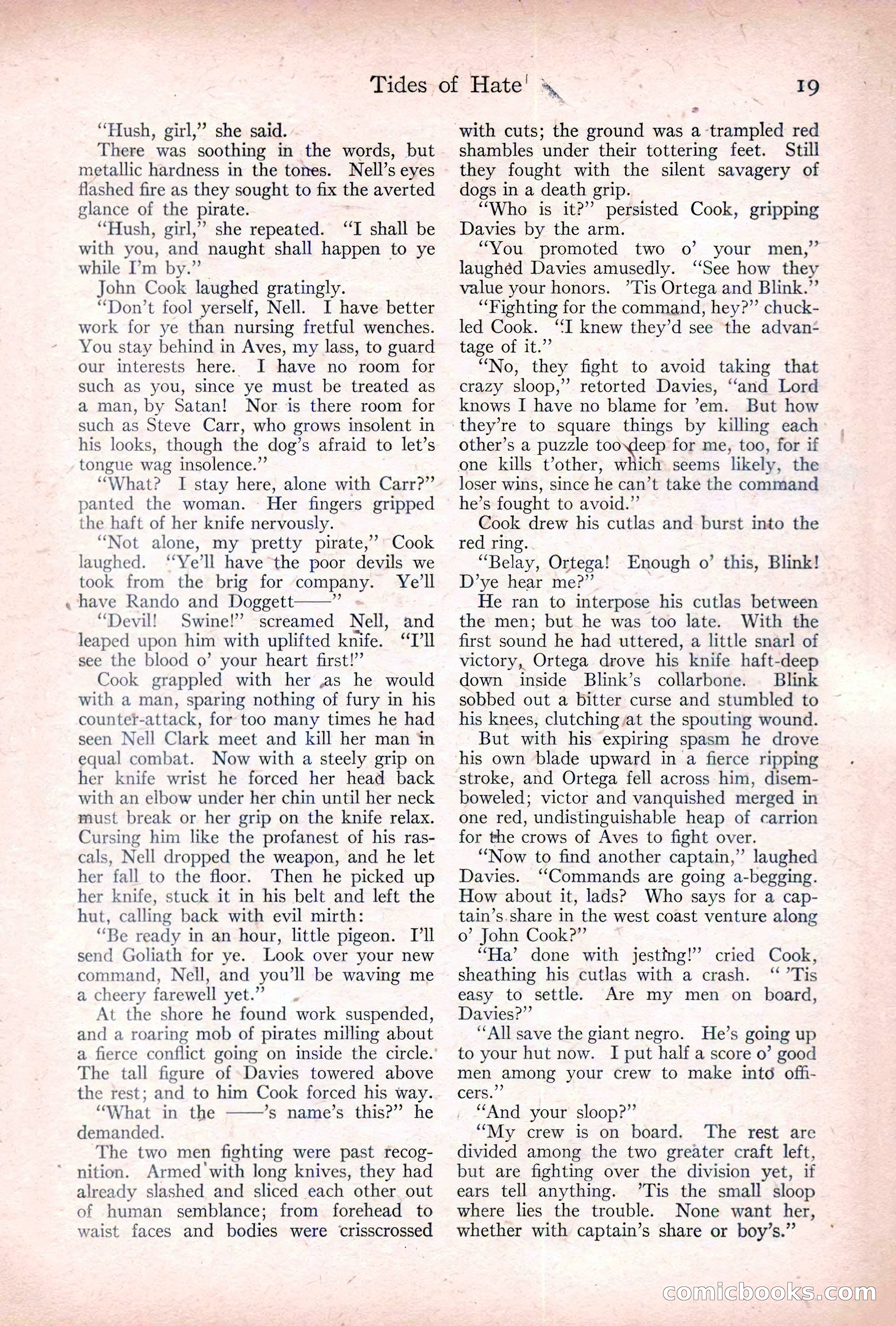 Adventure, January 20, 1922 — page 21 of 196