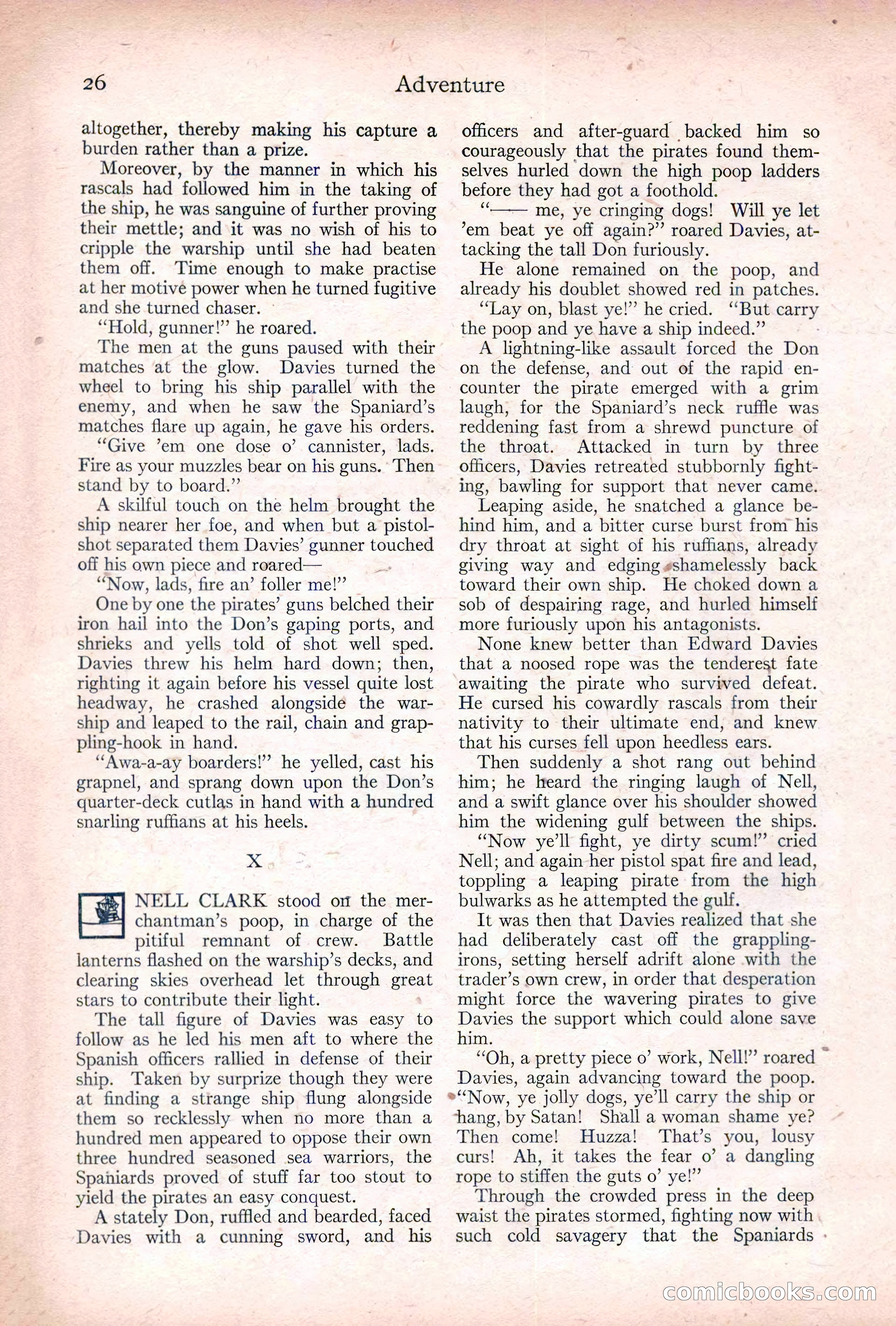 Adventure, January 20, 1922 — page 28 of 196