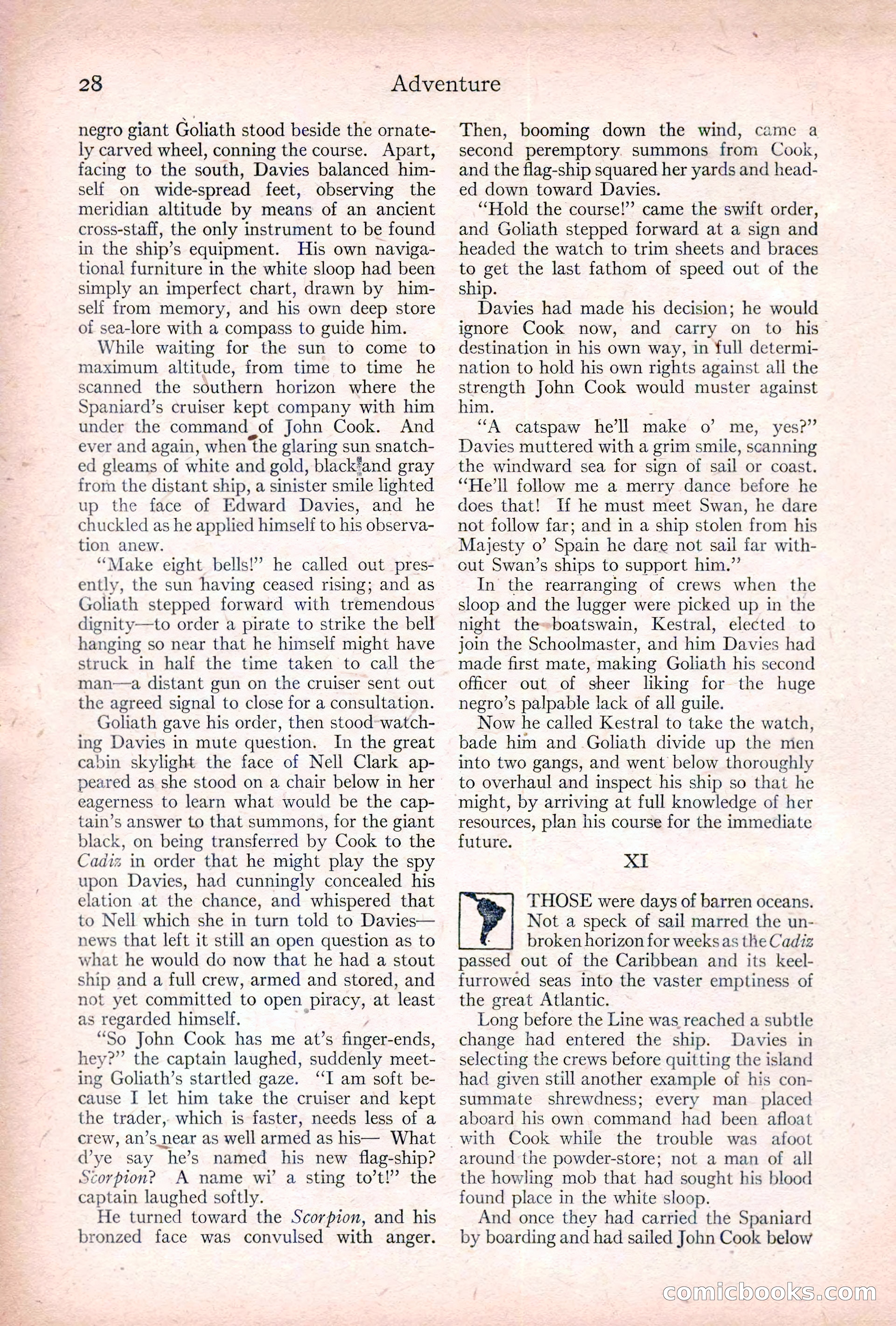 Adventure, January 20, 1922 — page 30 of 196