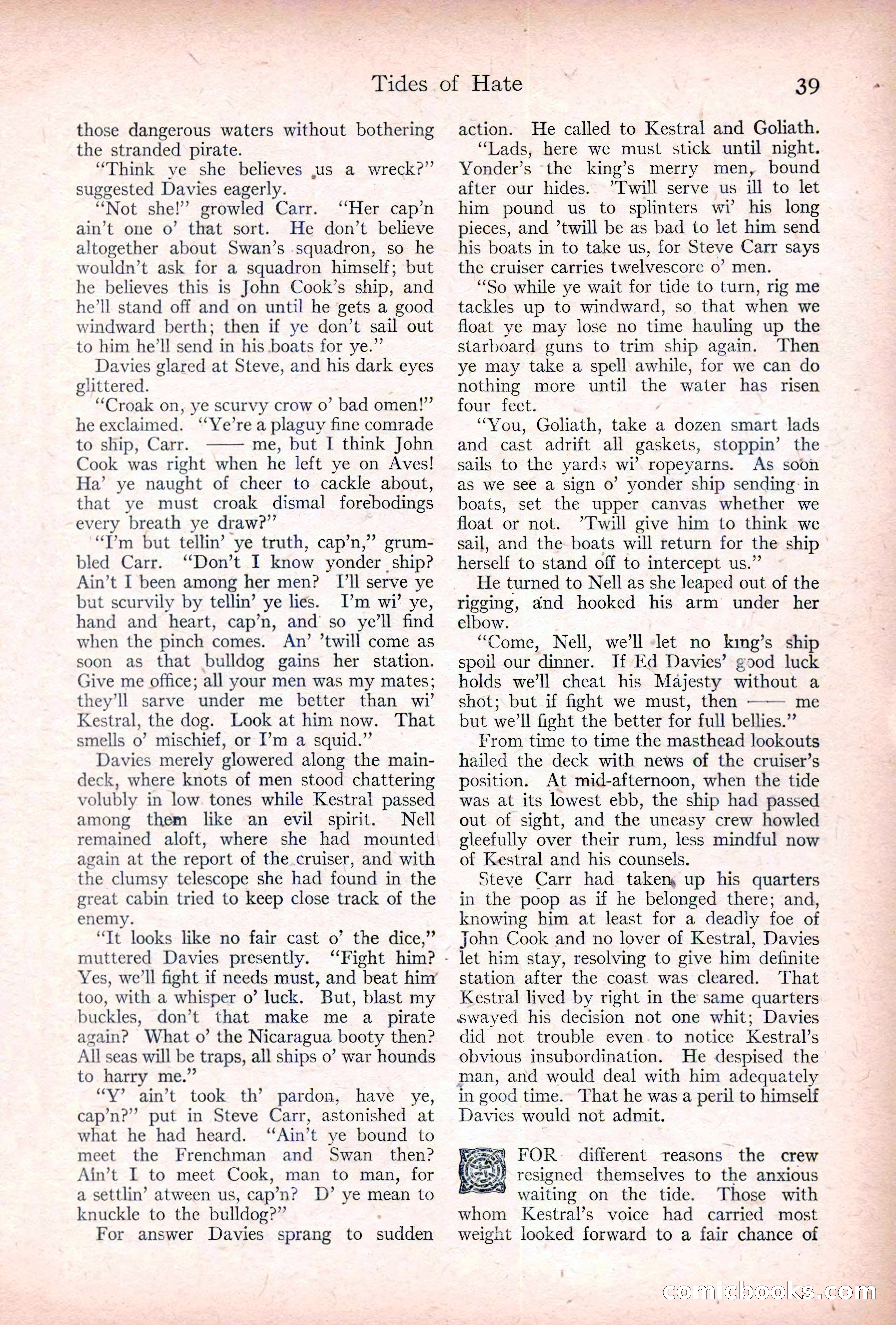 Adventure, January 20, 1922 — page 41 of 196