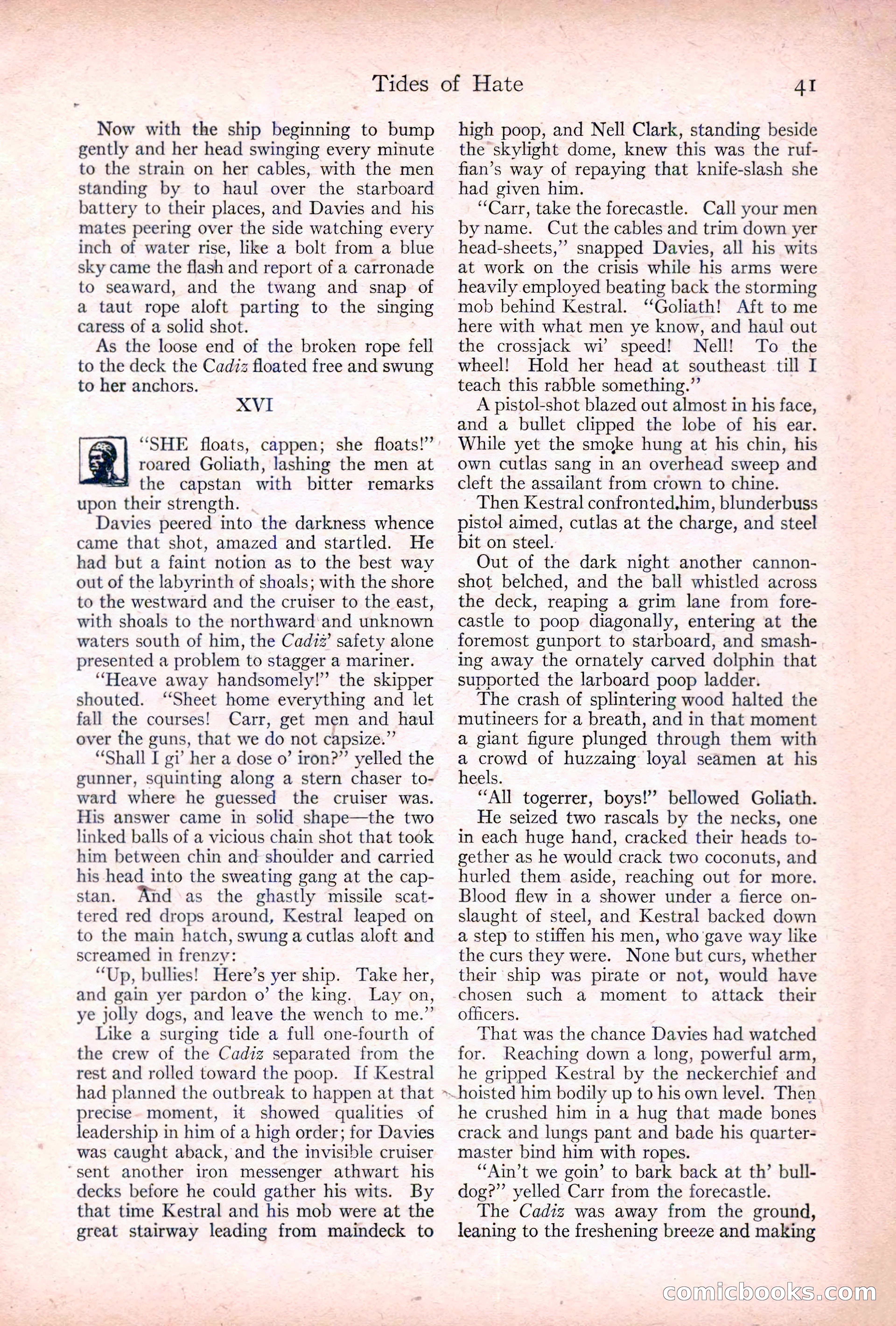 Adventure, January 20, 1922 — page 43 of 196