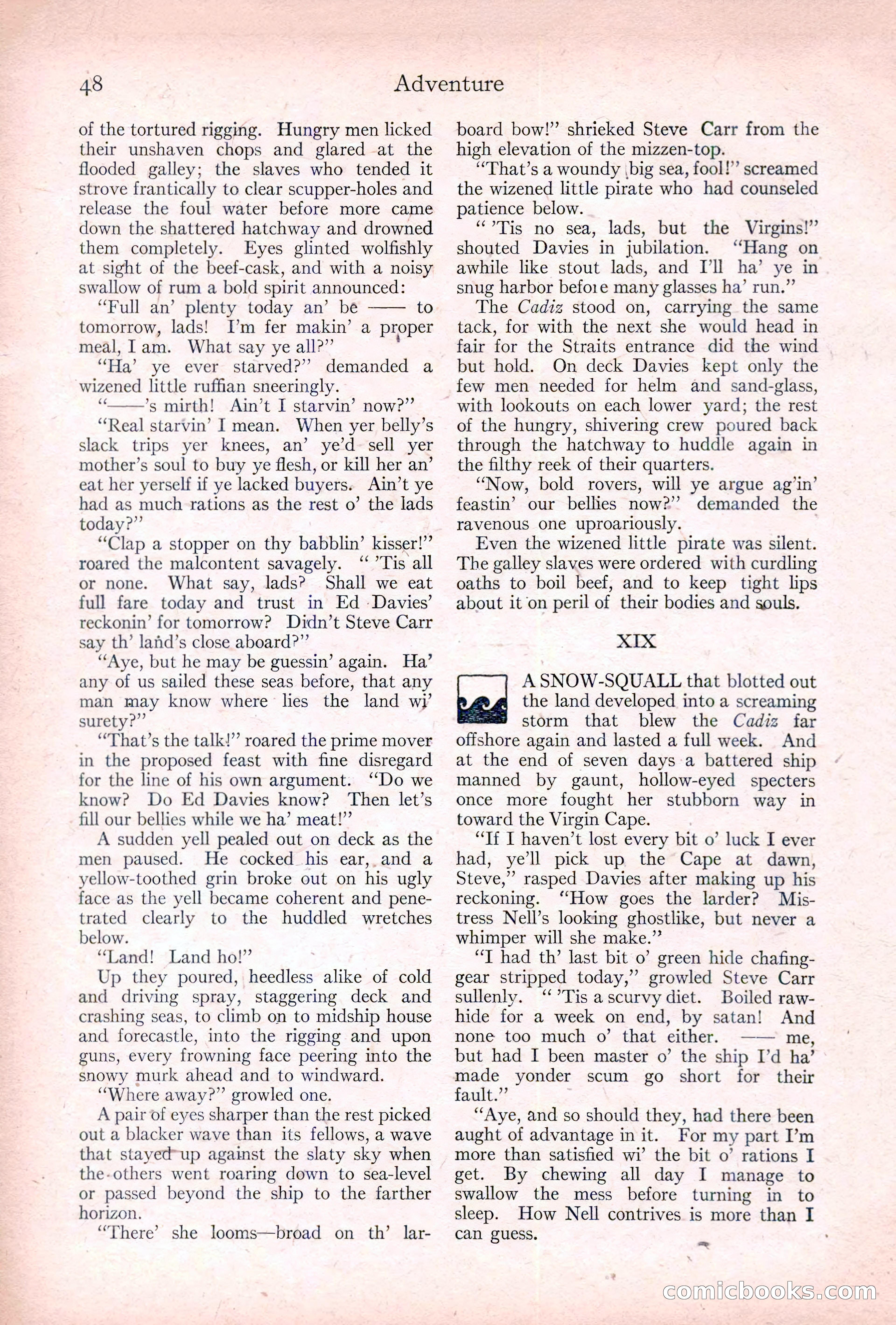 Adventure, January 20, 1922 — page 50 of 196