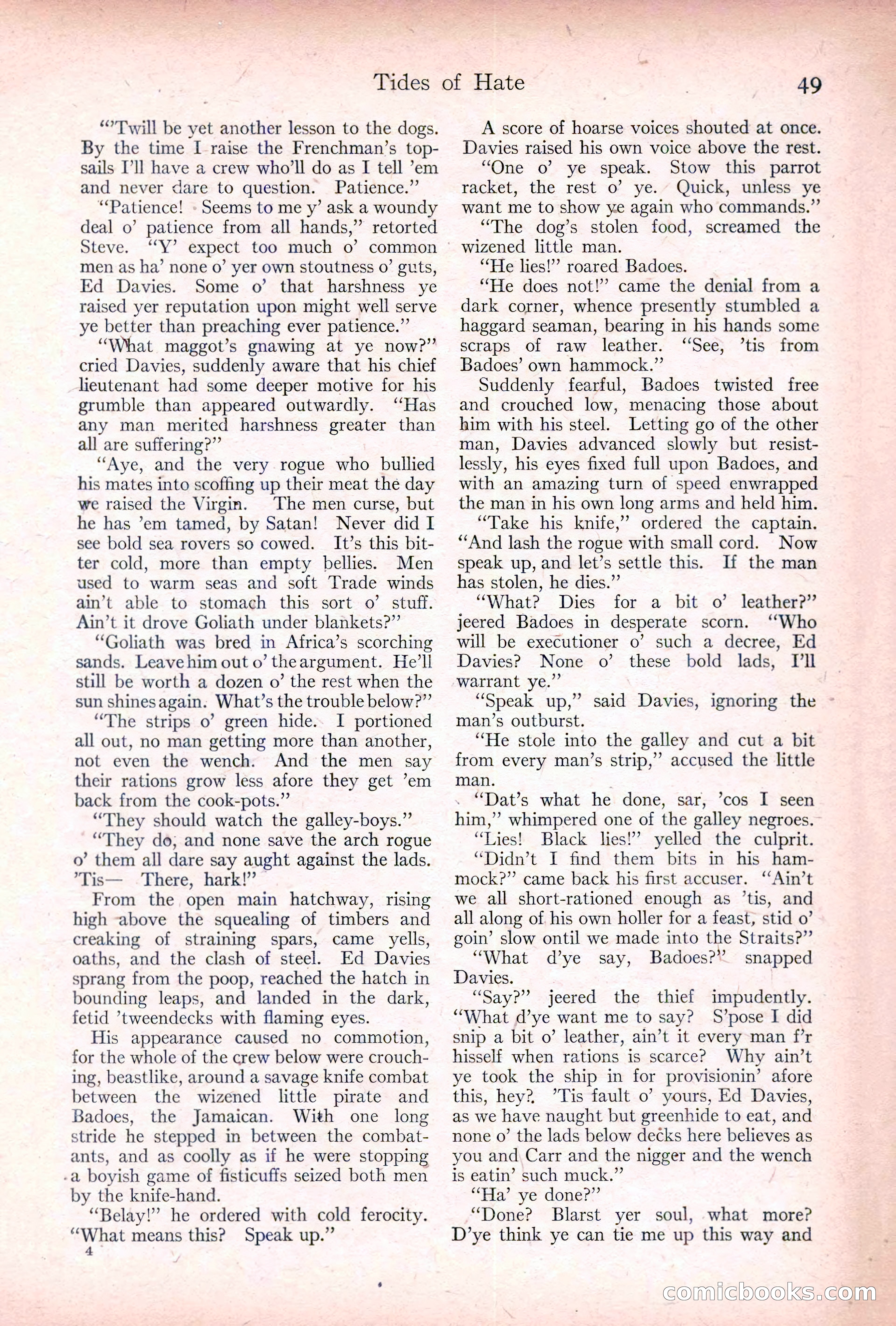 Adventure, January 20, 1922 — page 51 of 196