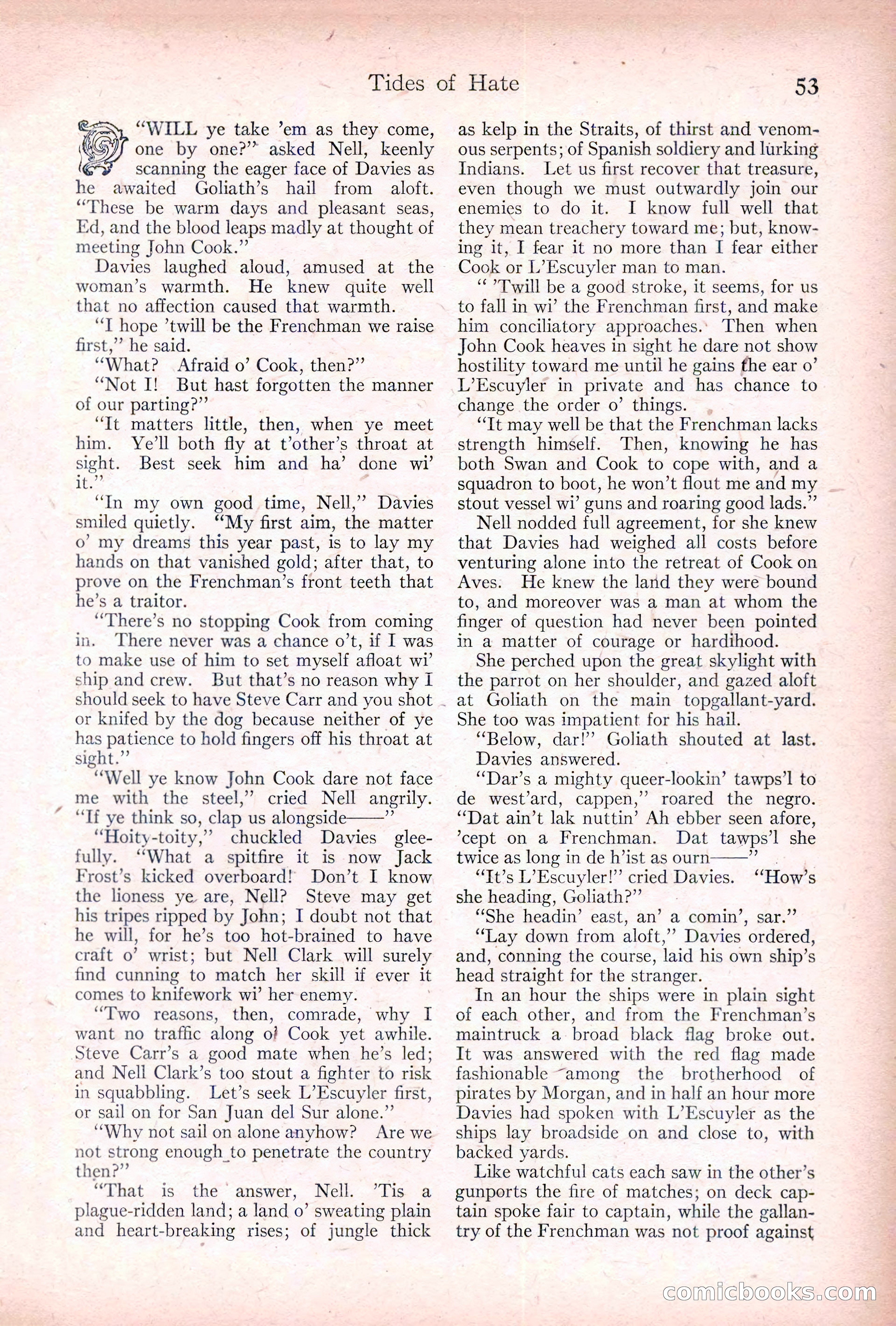 Adventure, January 20, 1922 — page 55 of 196