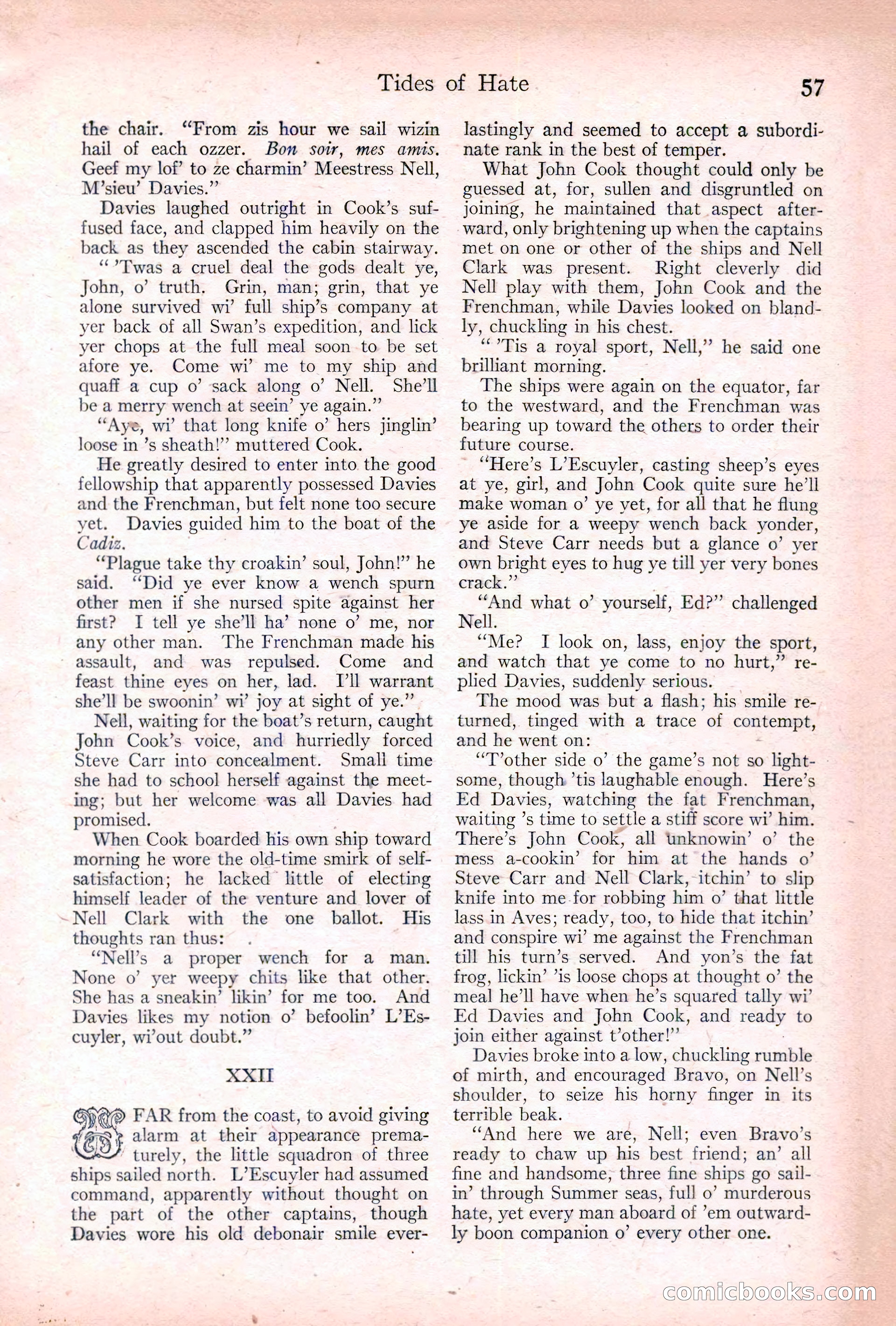 Adventure, January 20, 1922 — page 59 of 196