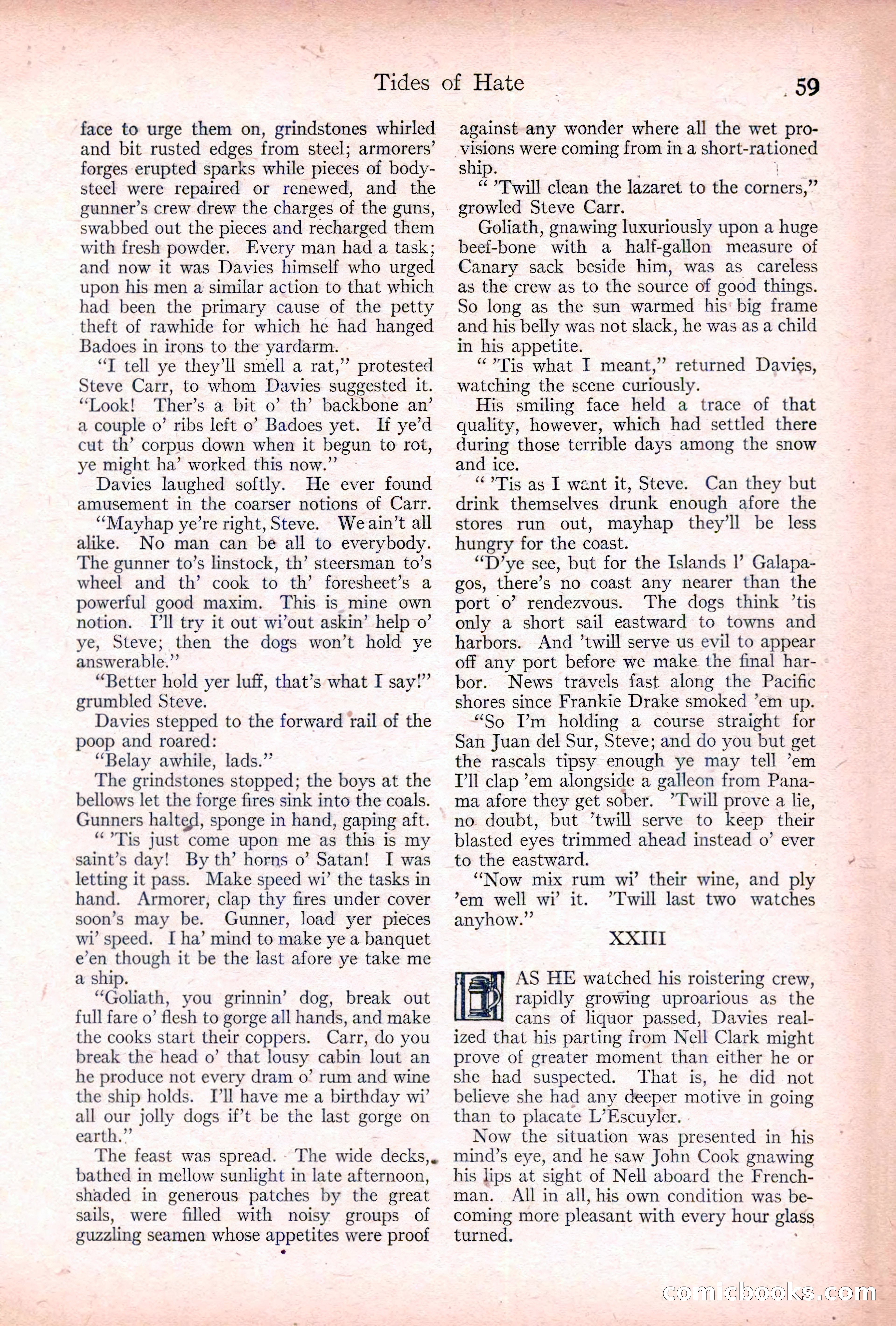 Adventure, January 20, 1922 — page 61 of 196