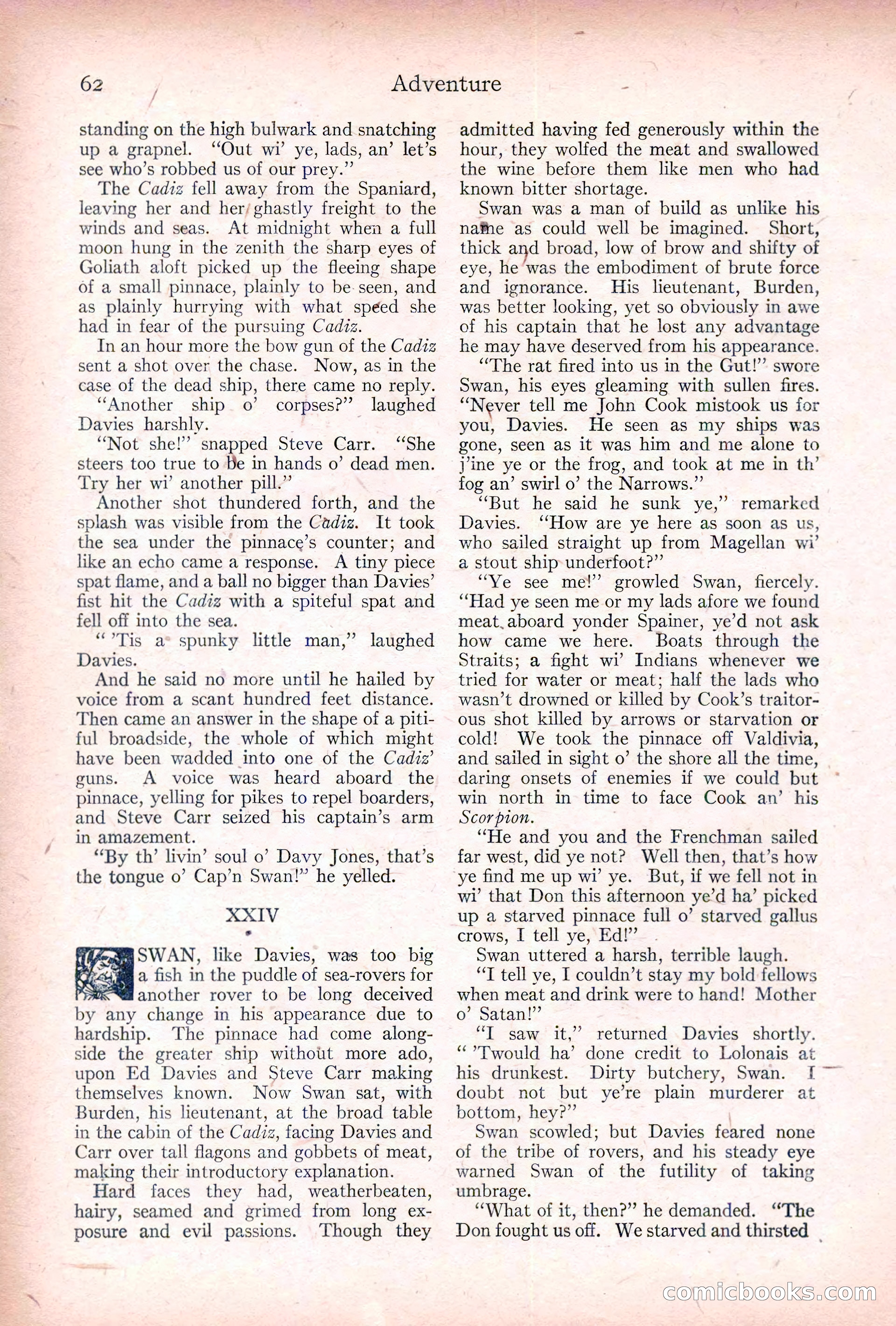 Adventure, January 20, 1922 — page 64 of 196