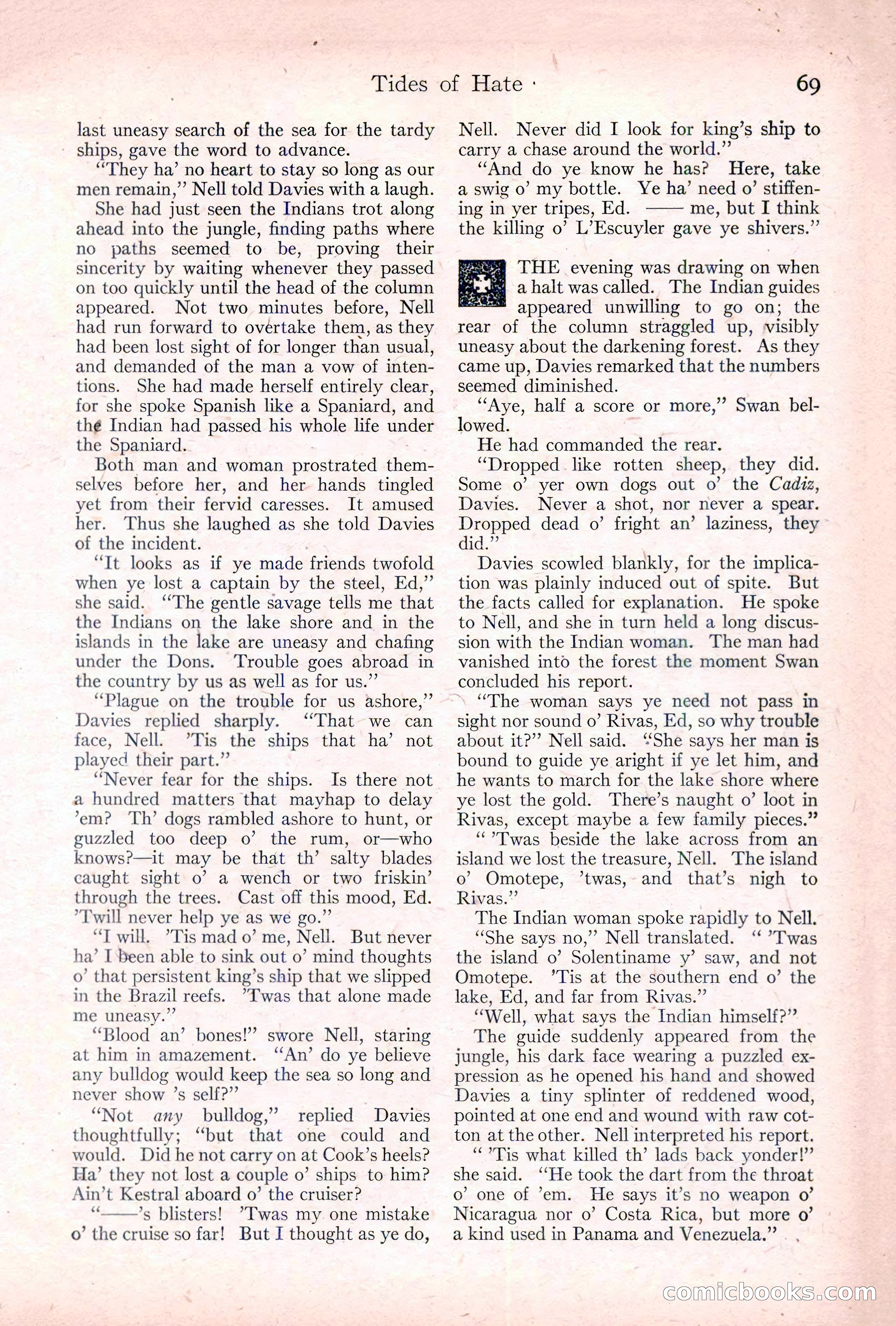 Adventure, January 20, 1922 — page 71 of 196