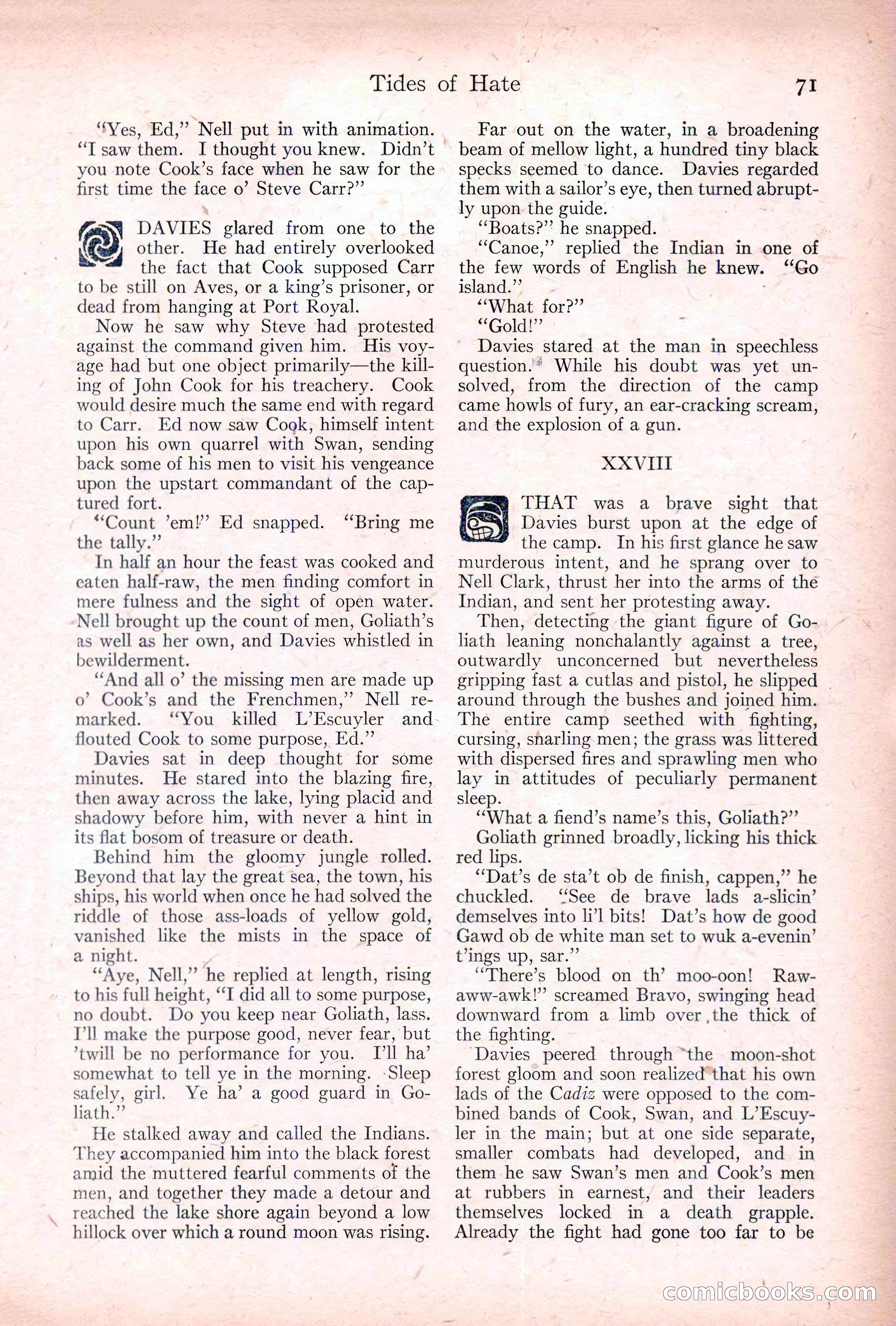 Adventure, January 20, 1922 — page 73 of 196