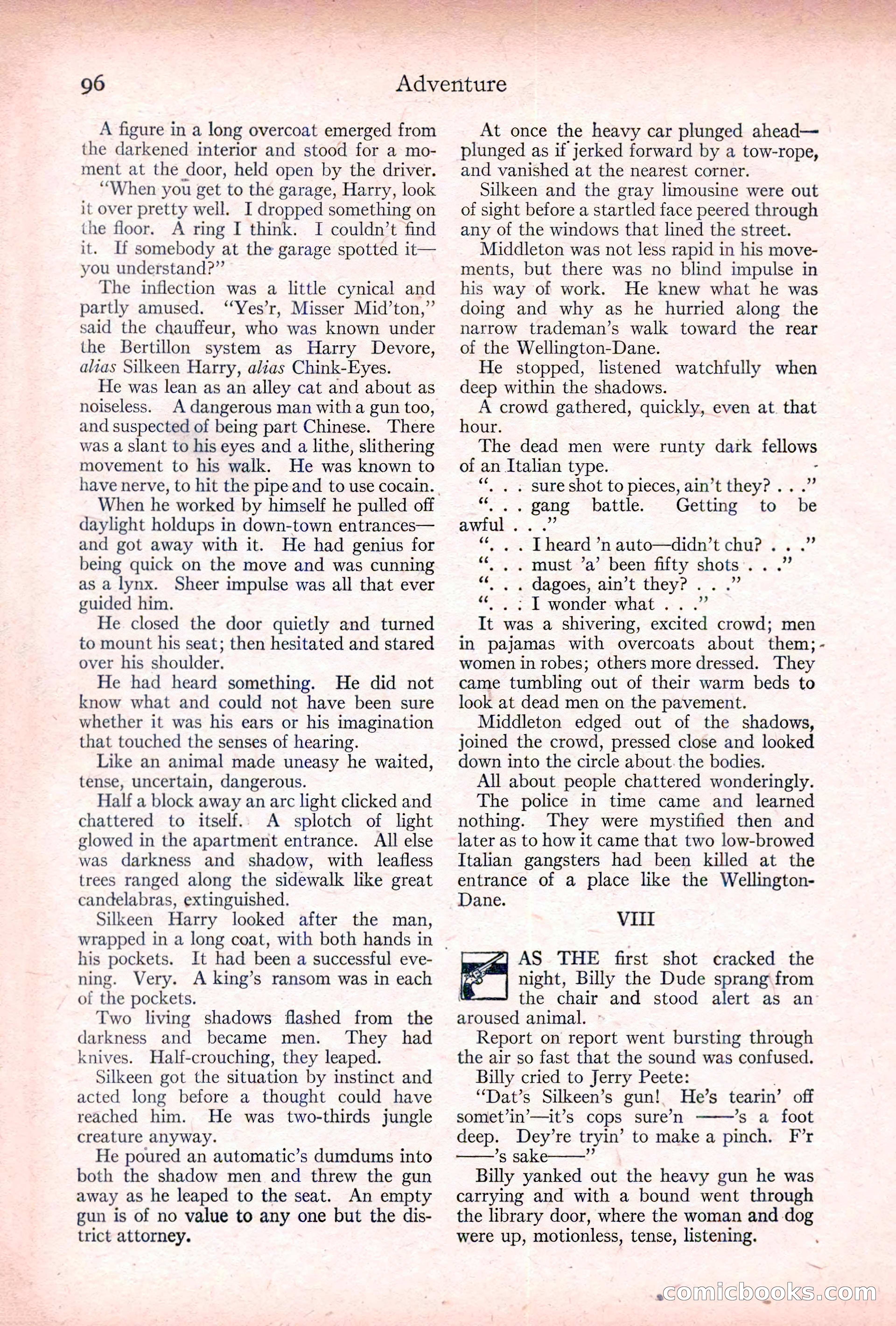 Adventure, January 20, 1922 — page 98 of 196