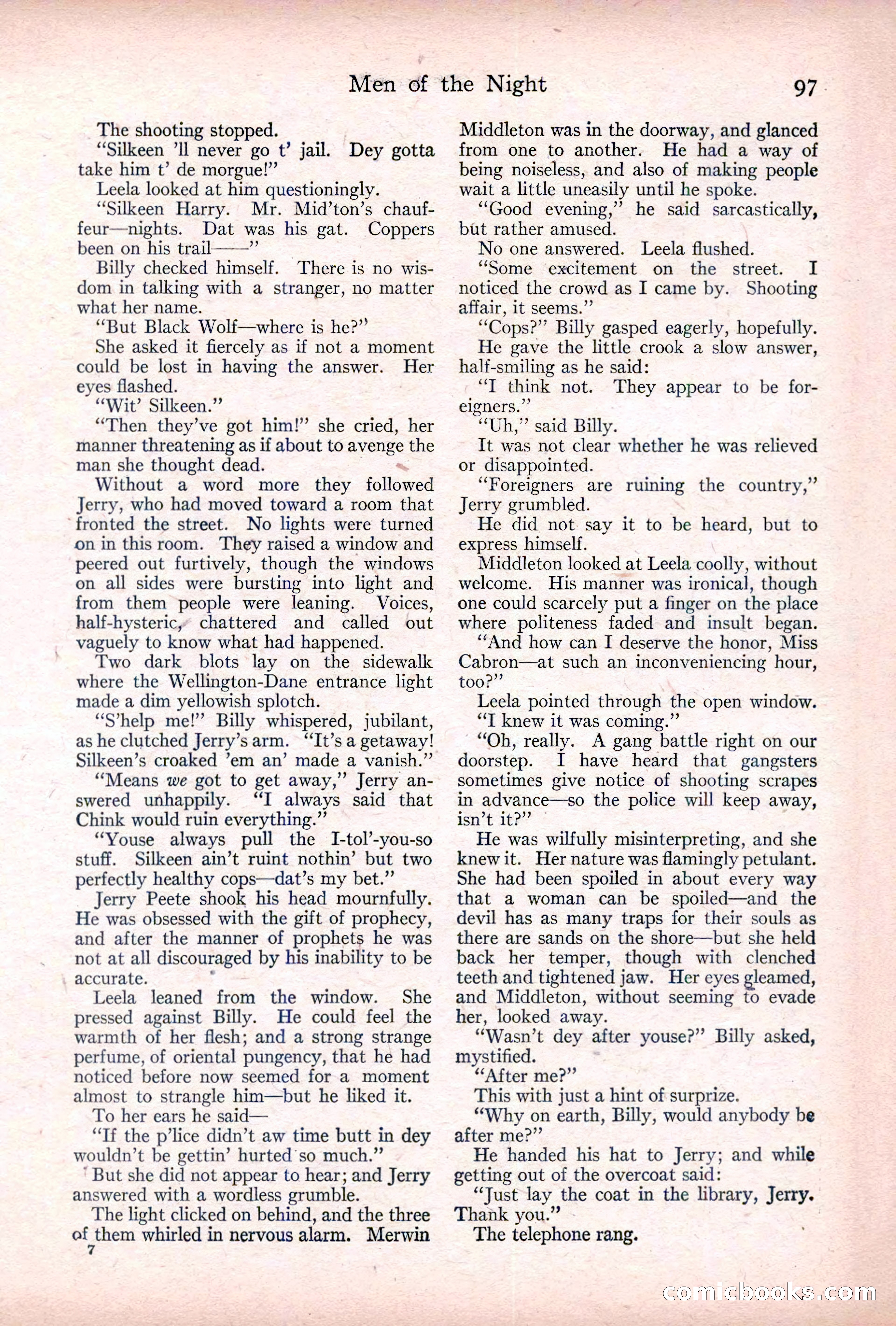 Adventure, January 20, 1922 — page 99 of 196