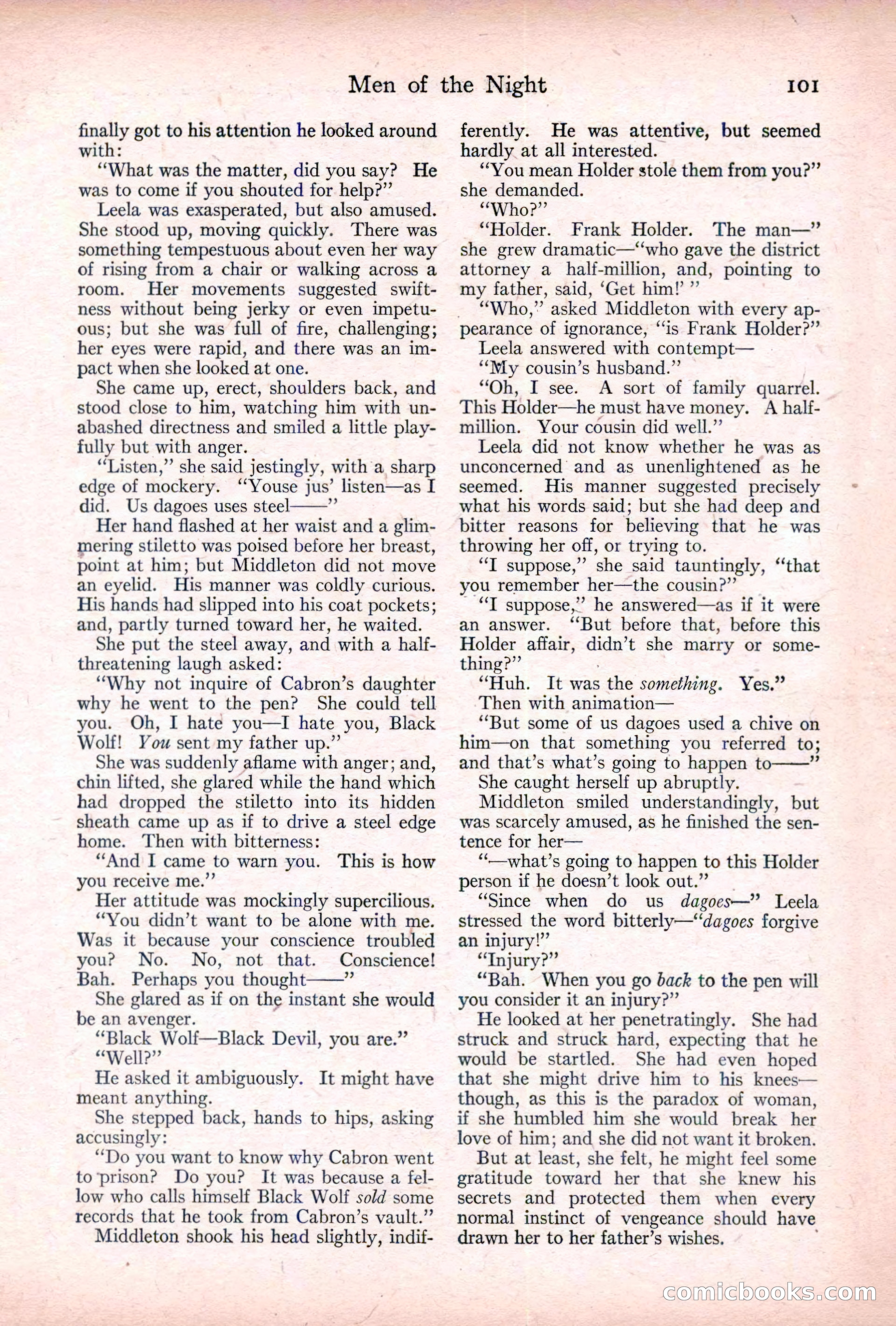 Adventure, January 20, 1922 — page 103 of 196