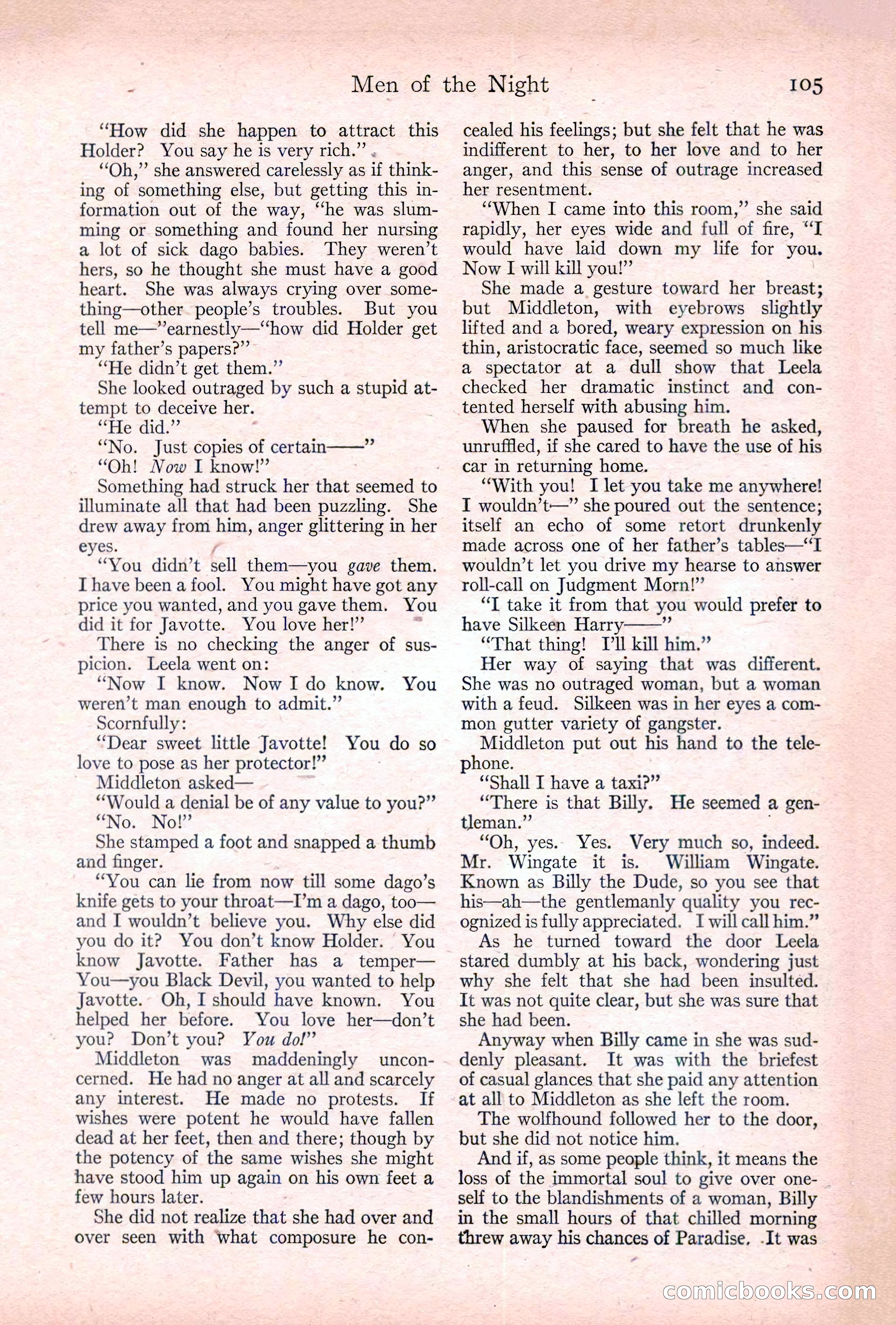 Adventure, January 20, 1922 — page 107 of 196