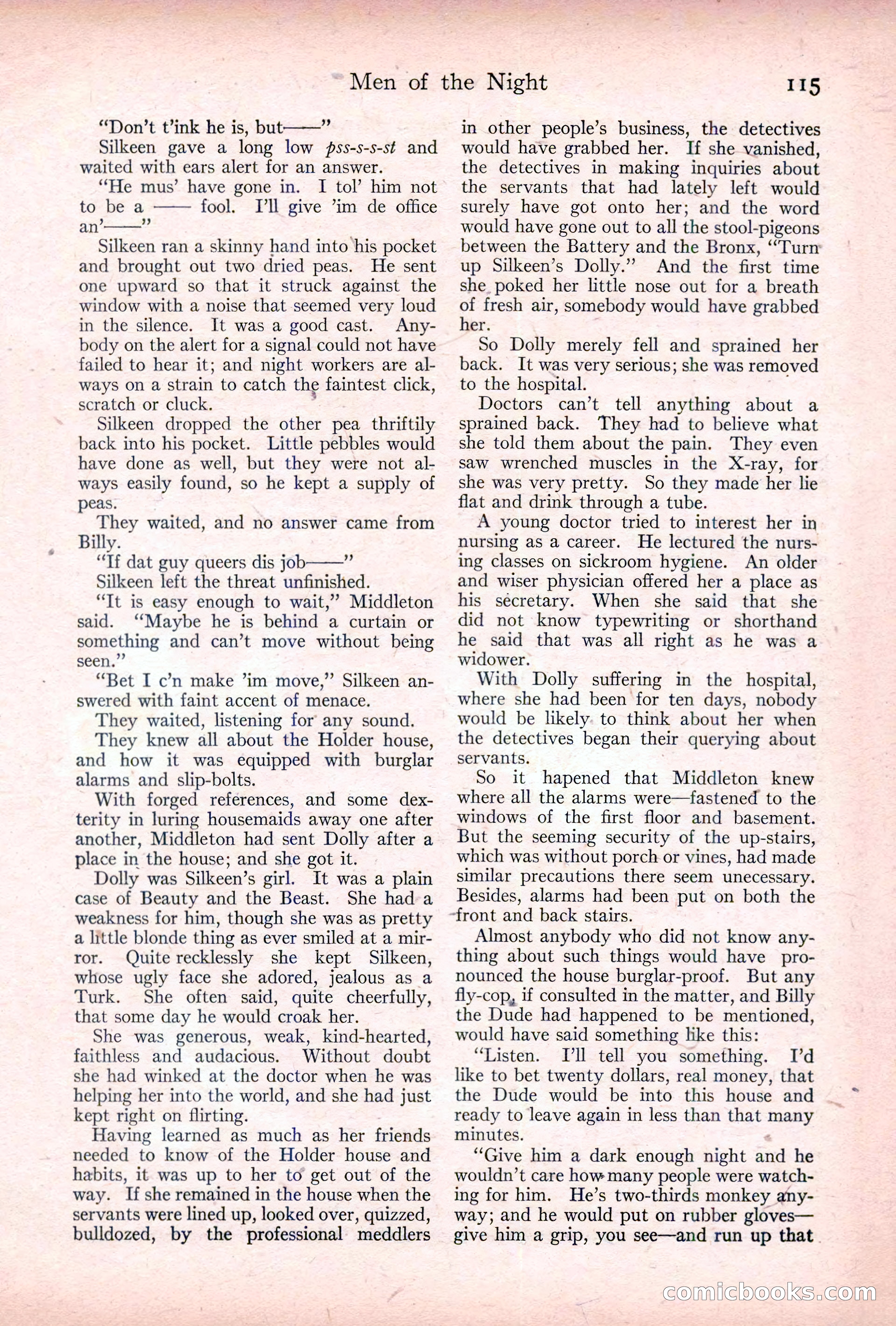 Adventure, January 20, 1922 — page 117 of 196