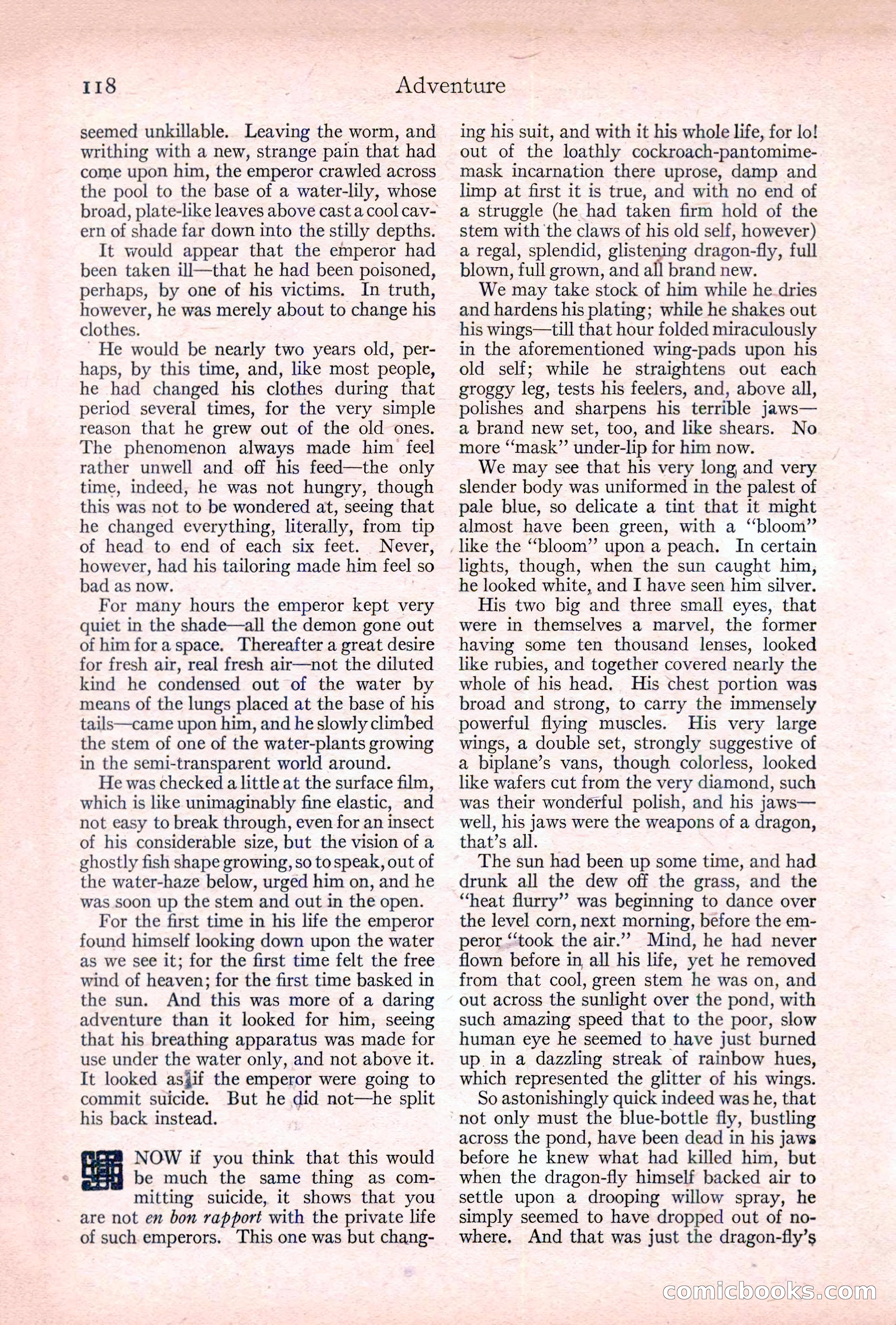 Adventure, January 20, 1922 — page 120 of 196