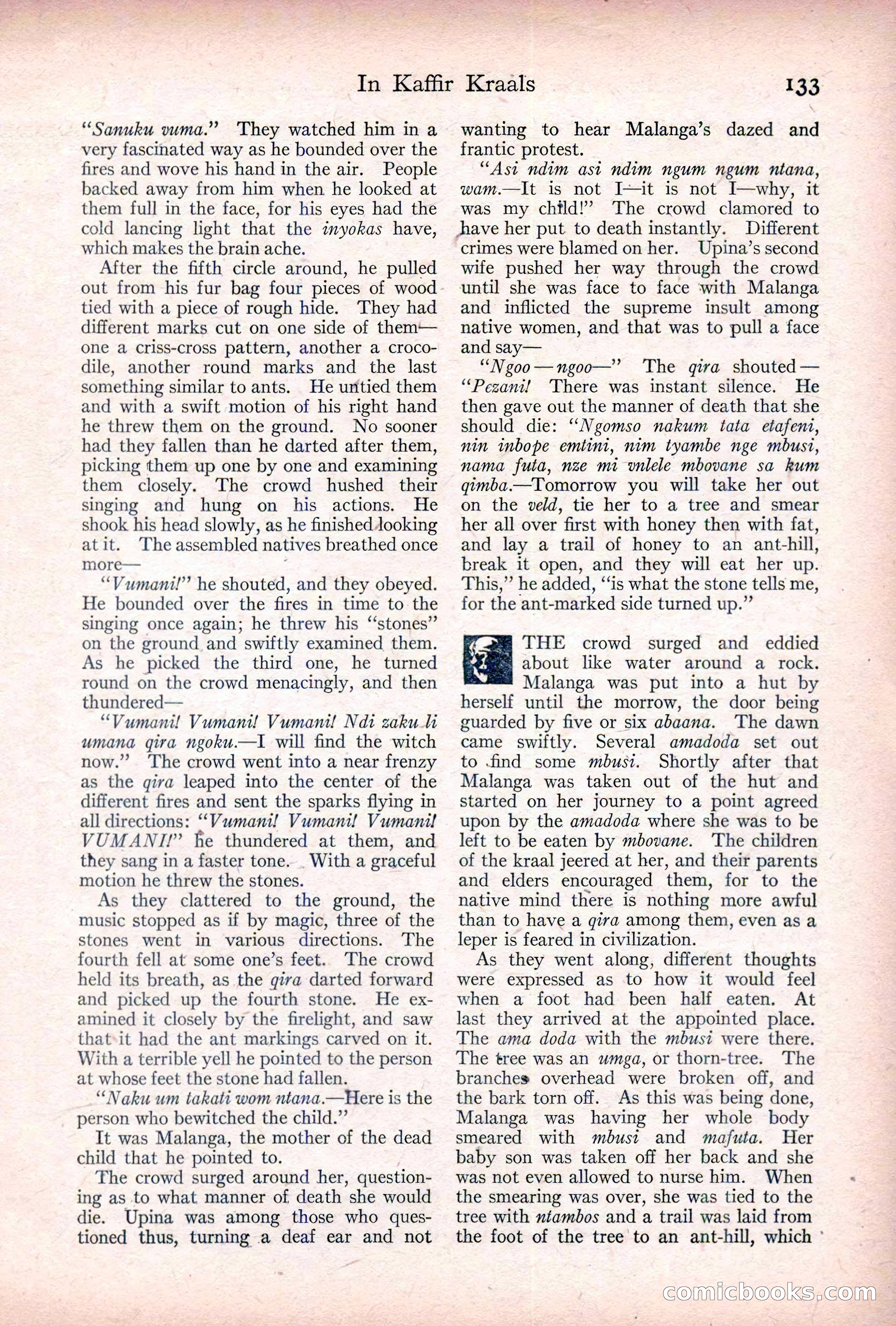 Adventure, January 20, 1922 — page 135 of 196