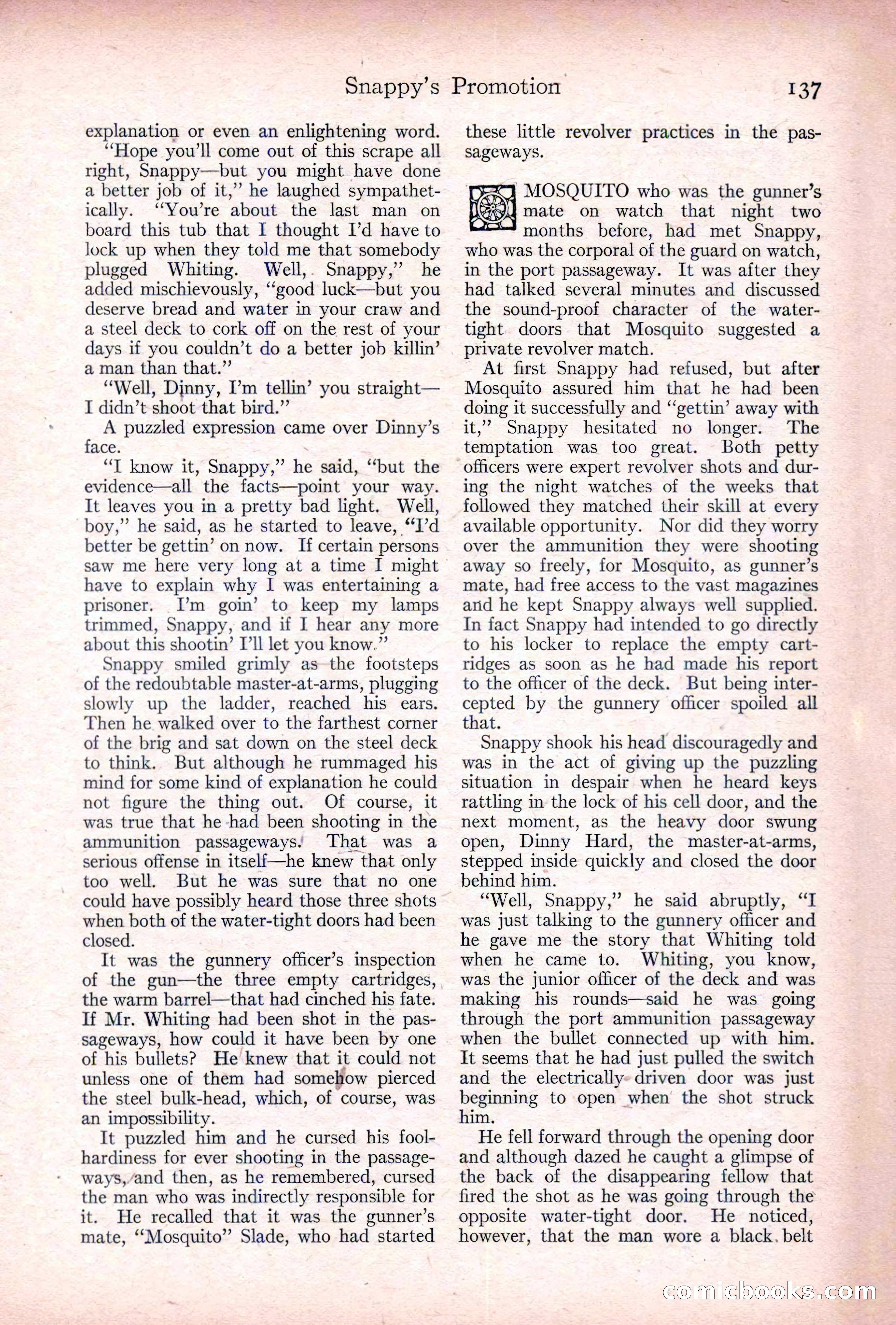 Adventure, January 20, 1922 — page 139 of 196