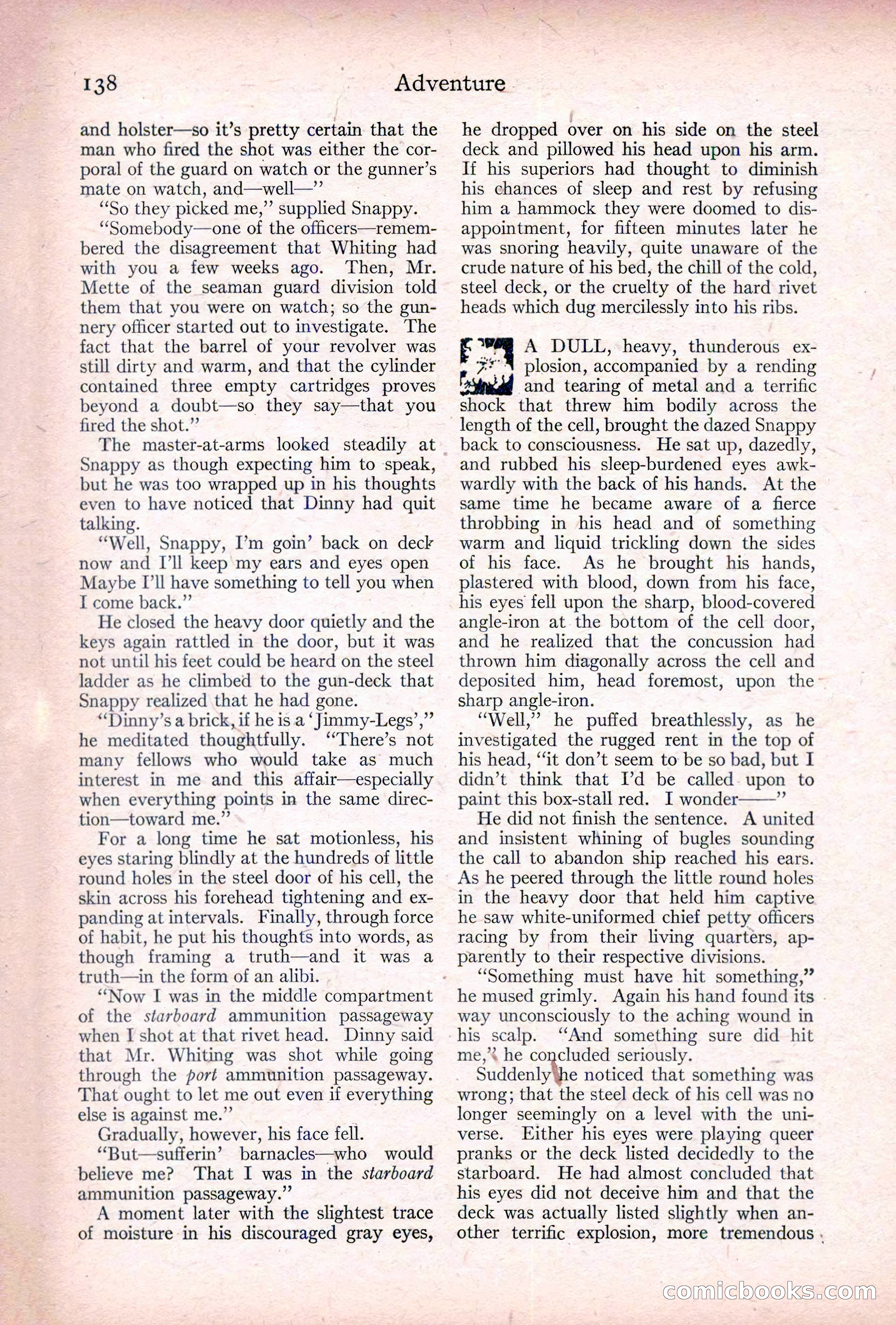 Adventure, January 20, 1922 — page 140 of 196