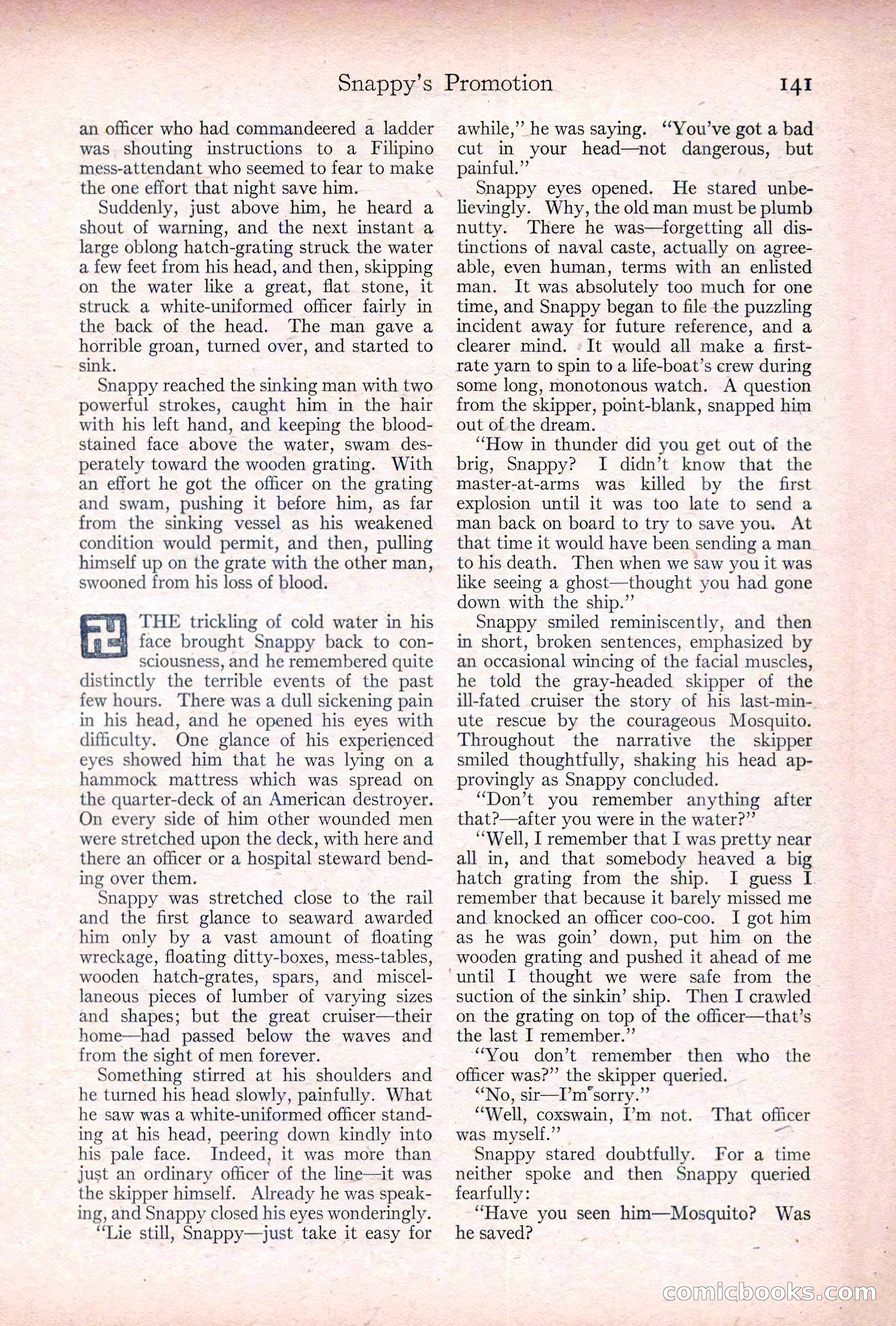 Adventure, January 20, 1922 — page 143 of 196
