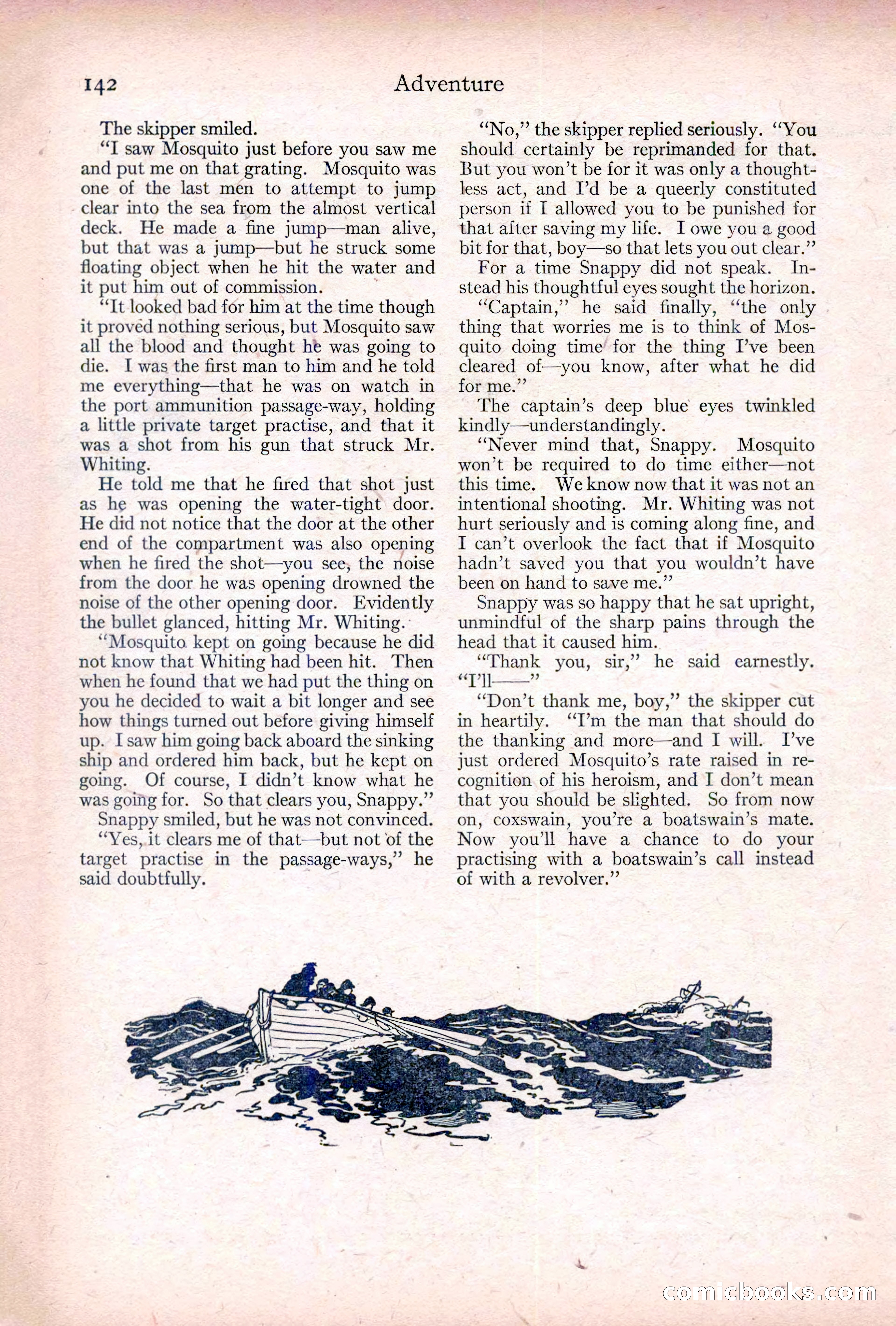 Adventure, January 20, 1922 — page 144 of 196