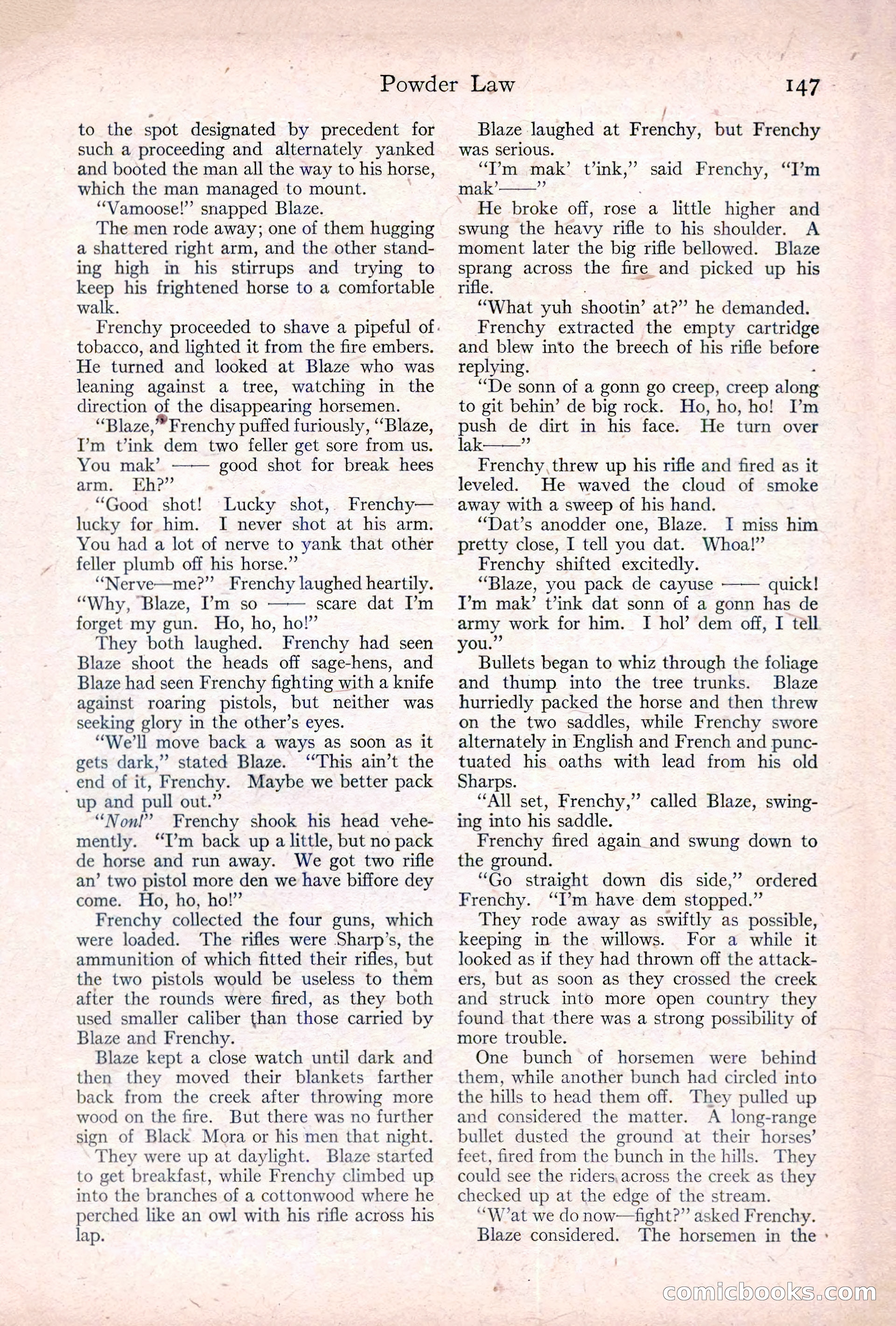 Adventure, January 20, 1922 — page 149 of 196
