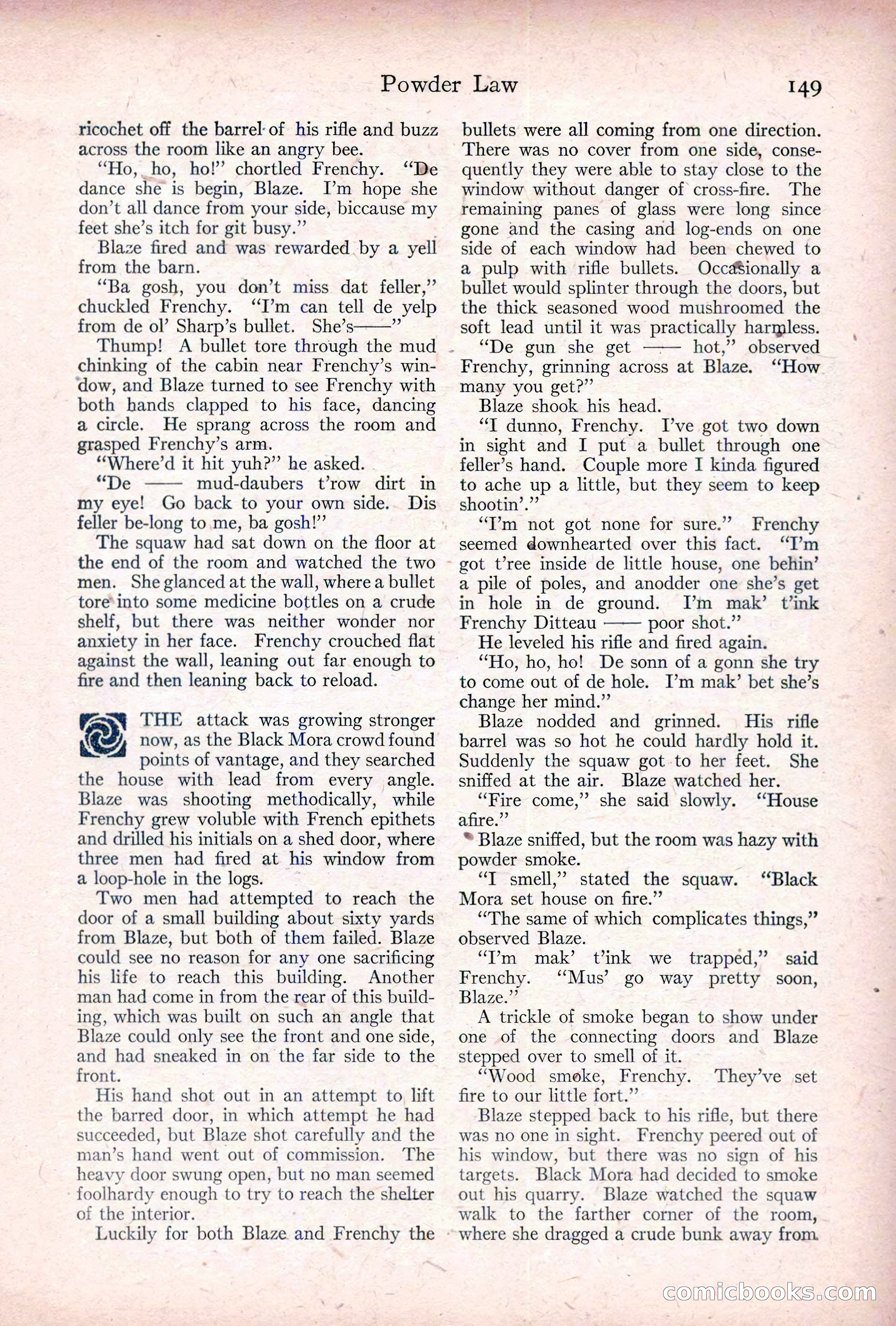 Adventure, January 20, 1922 — page 151 of 196
