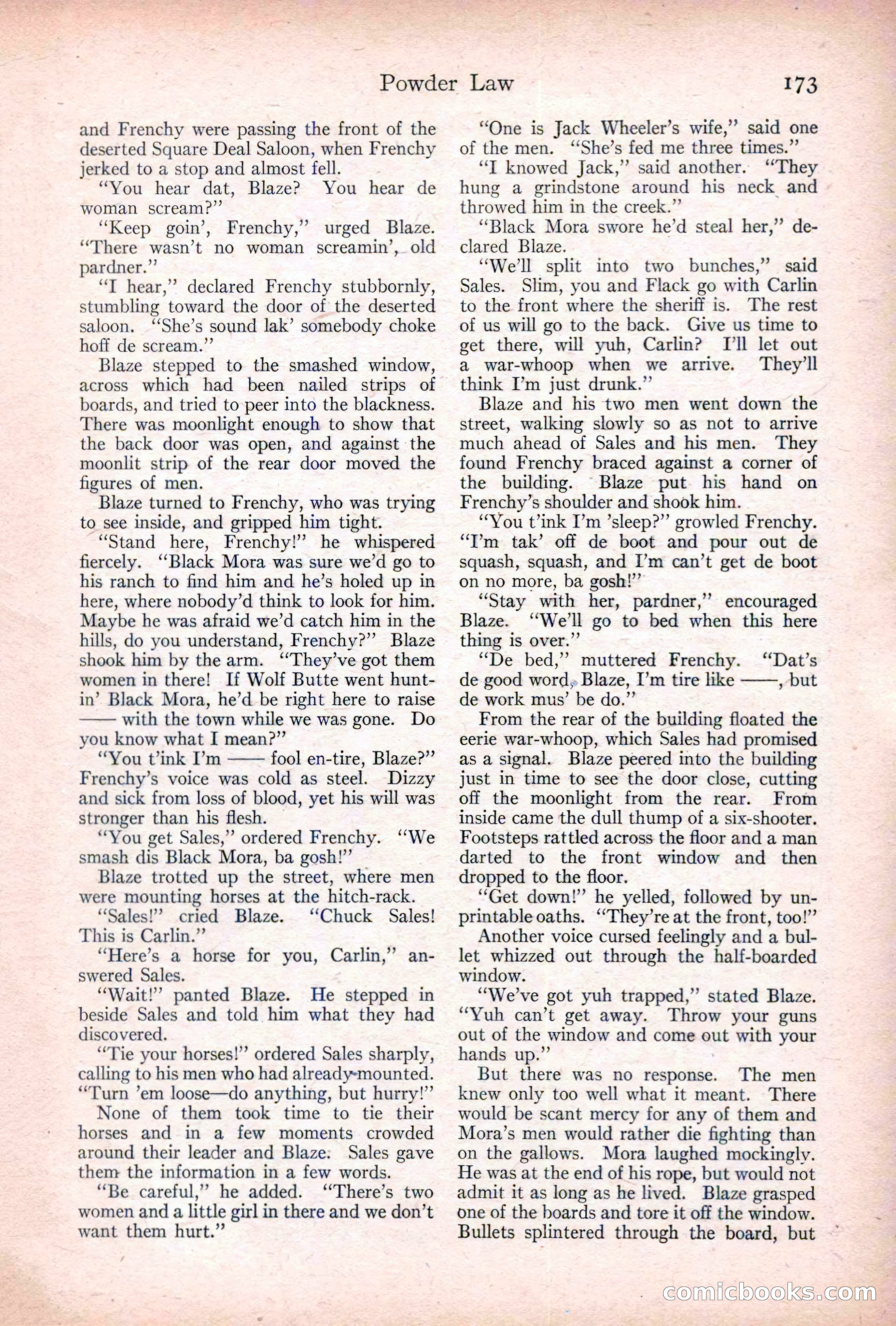 Adventure, January 20, 1922 — page 175 of 196