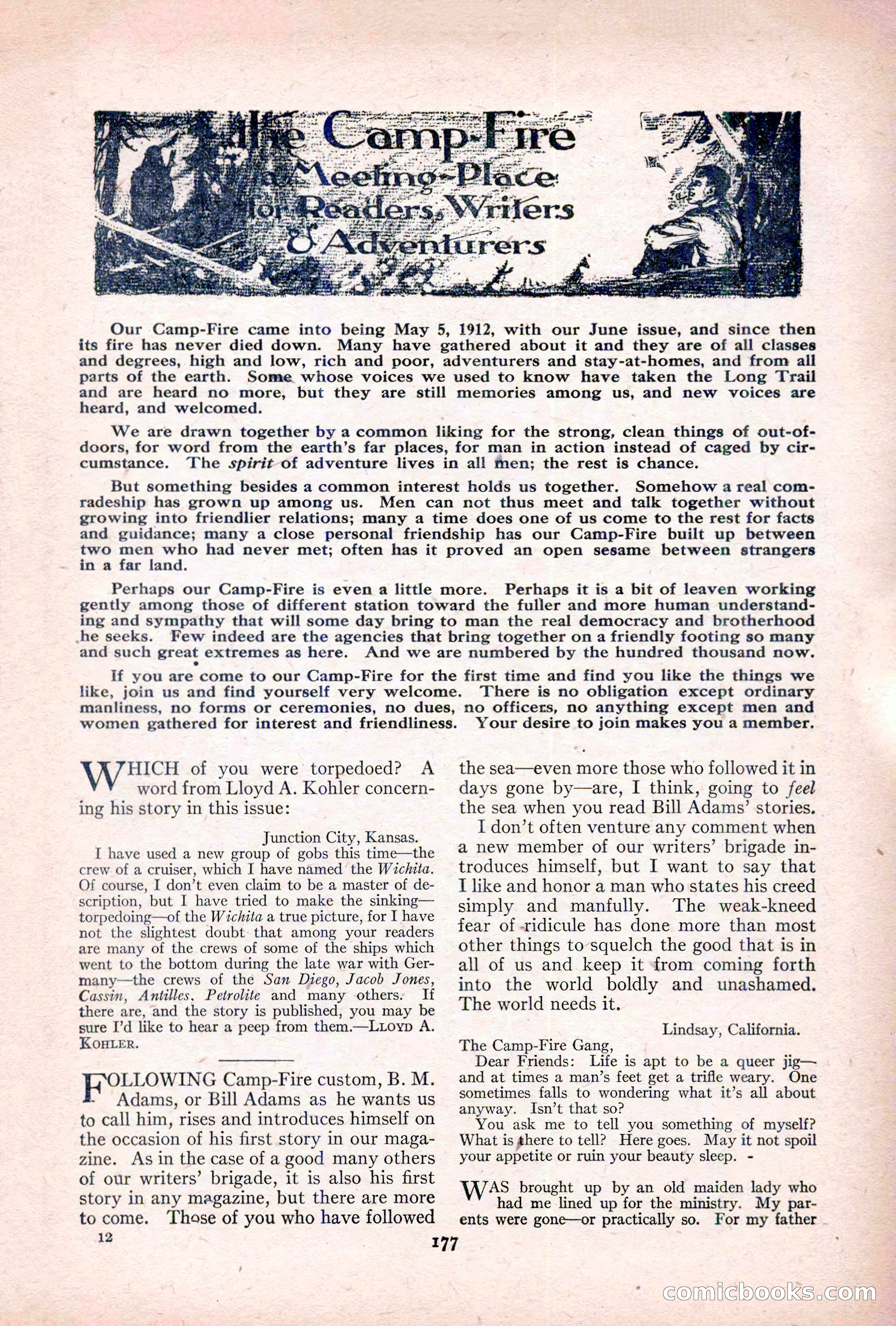 Adventure, January 20, 1922 — page 179 of 196