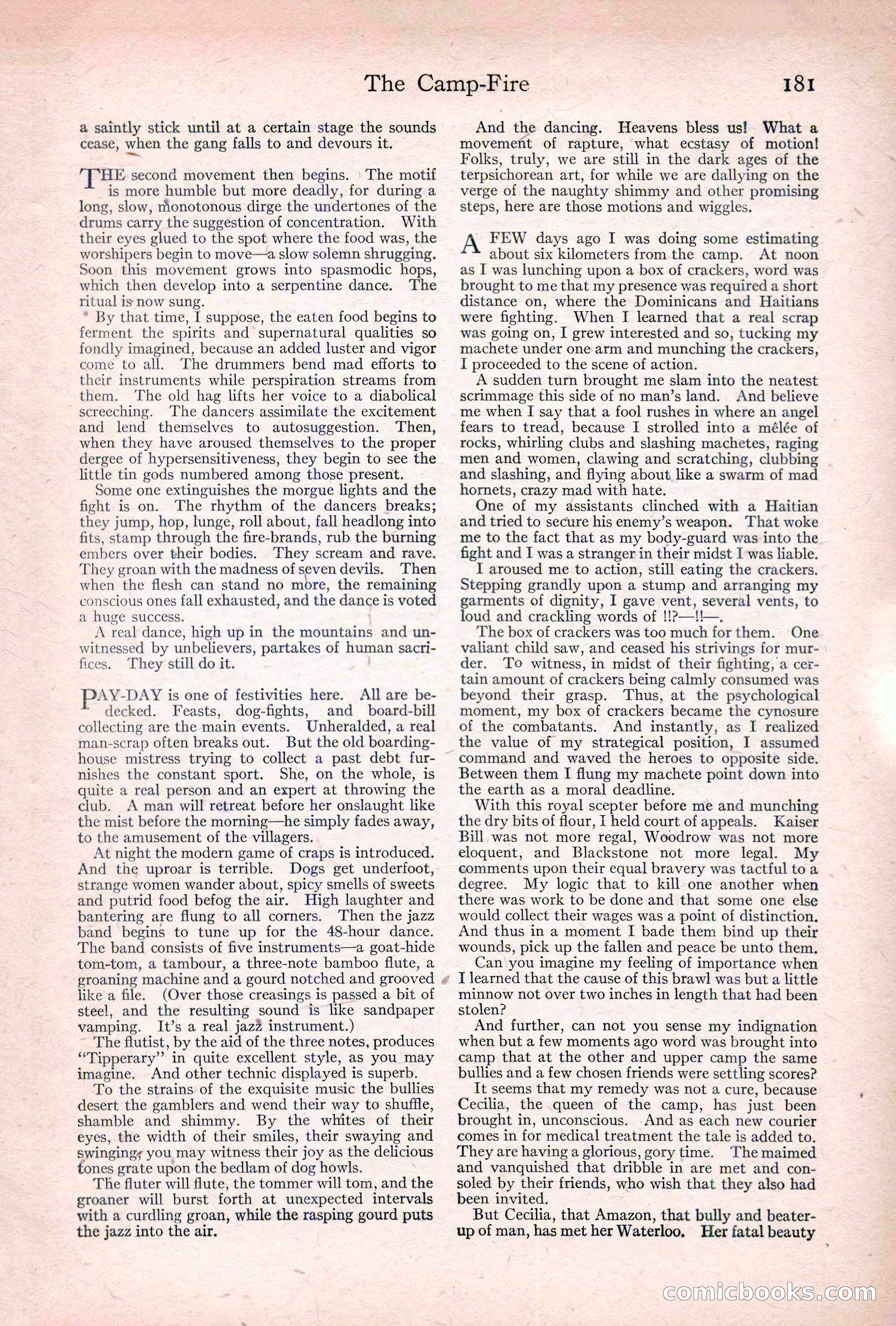 Adventure, January 20, 1922 — page 183 of 196