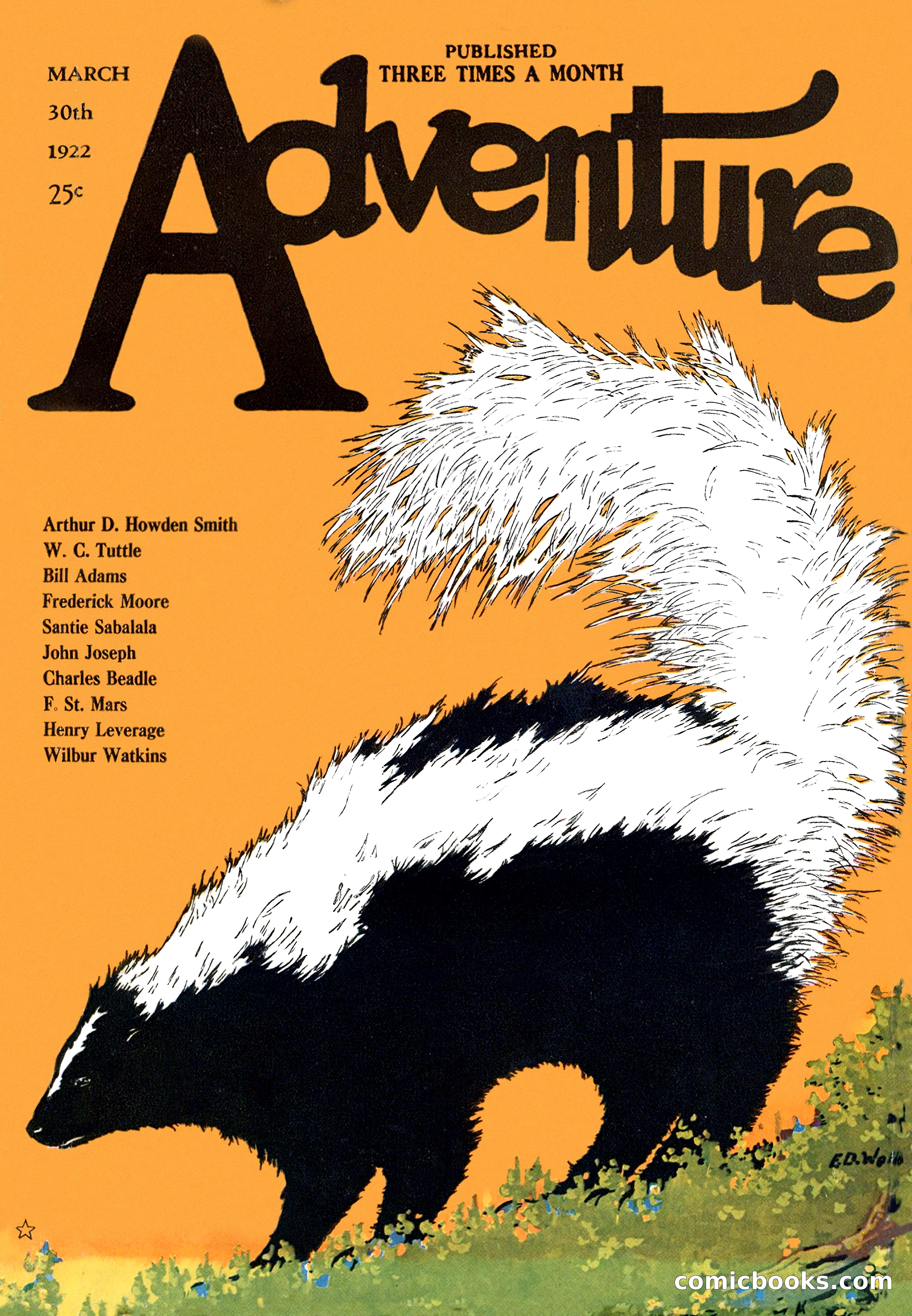 Adventure Magazine Cover