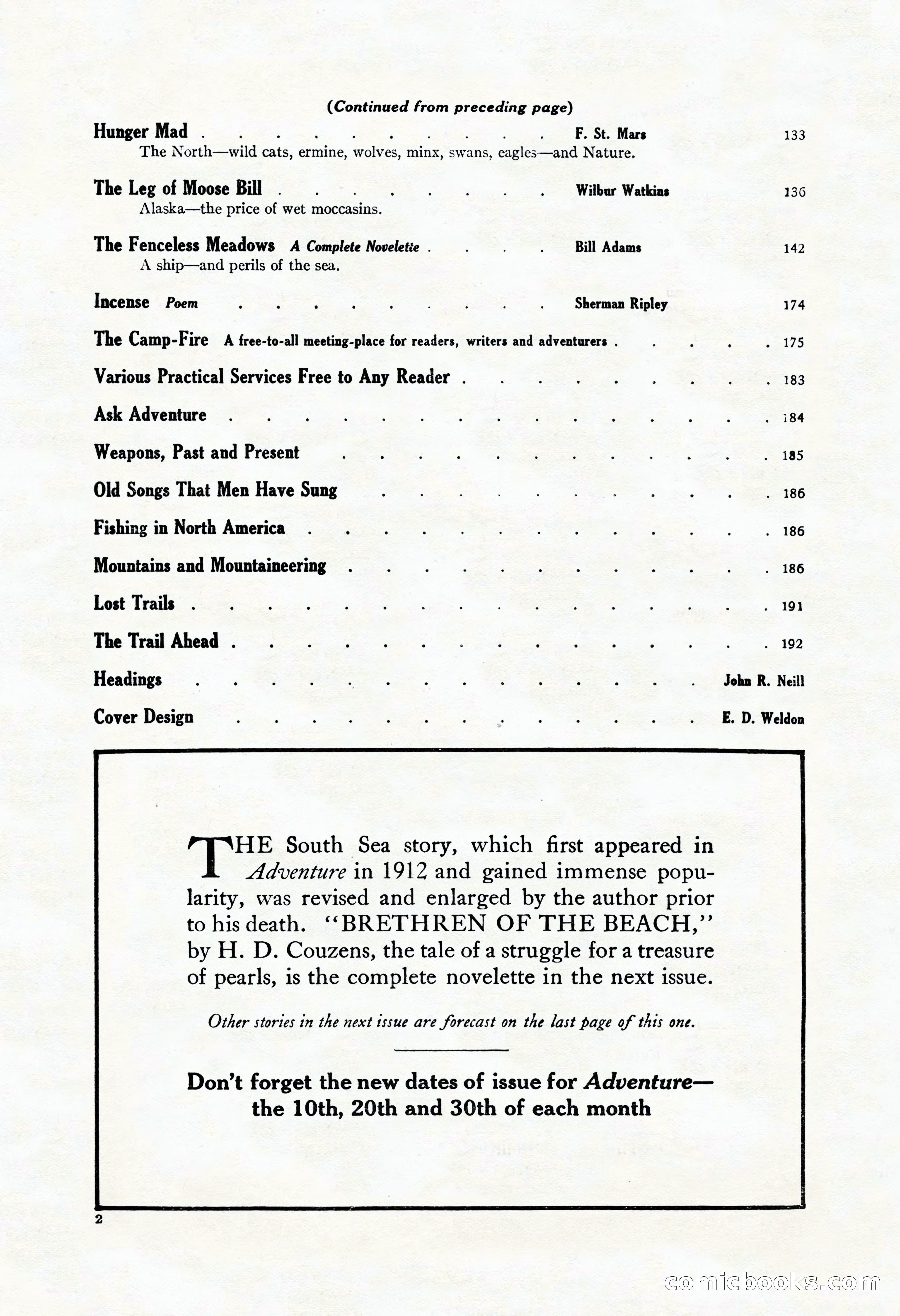 Adventure Magazine Cover — page 10 of 202